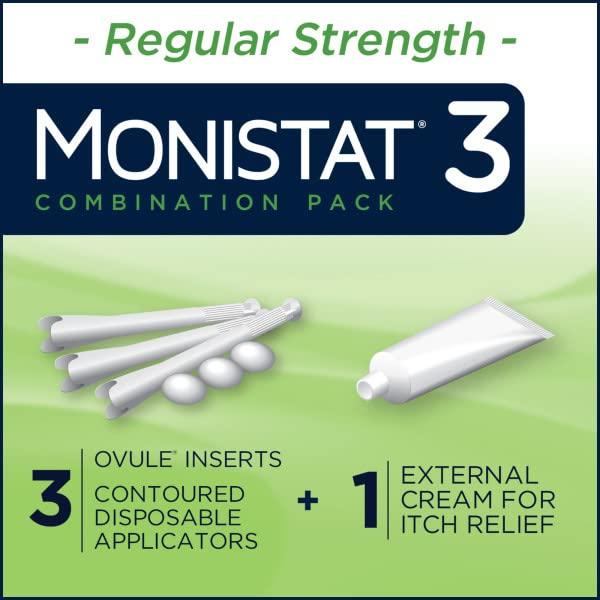 Monistat 3 Vaginal Antifungal Combination Pack - 3 Each, Pack of 2 - Image 3