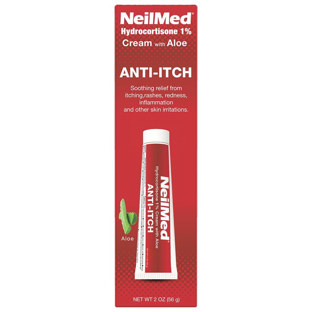 NeilMed Hydrocortisone 1% Anti Itch Cream with Aloe Vera. 2oz – Fast Relief Soothing and Calming - Ideal for Itching, Rashes, Redness, Inflamation & Other Skin Irritations - Image 2