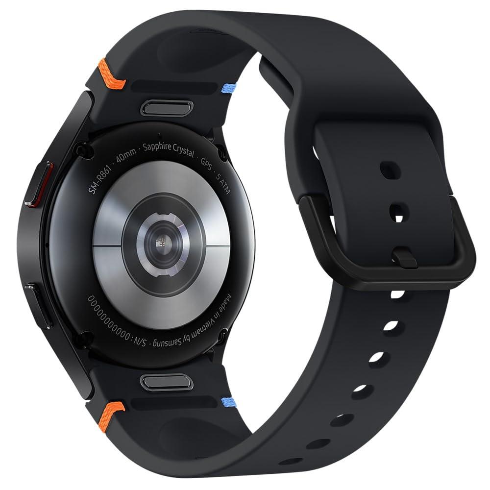 Samsung Galaxy Watch FE (40mm) AI Smartwatch w/ 1.2" Amoled Screen, Wear OS 5, Wi-Fi, Bluetooth, Heart Rate, International Model R861N (Black) - Image 2