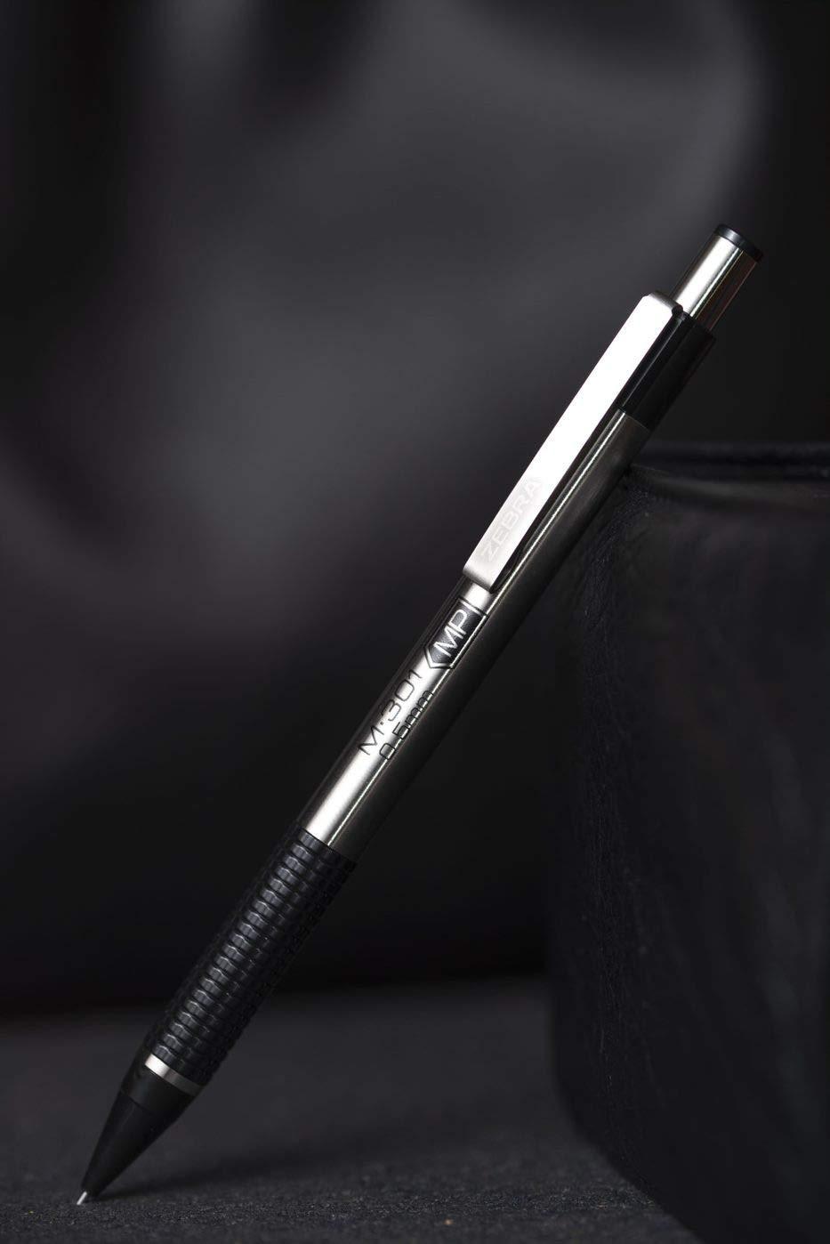 Zebra Pen M-301 Stainless Steel Mechanical Pencils, Fine Point, 2-Pack, Model Number: 54012 - Image 4