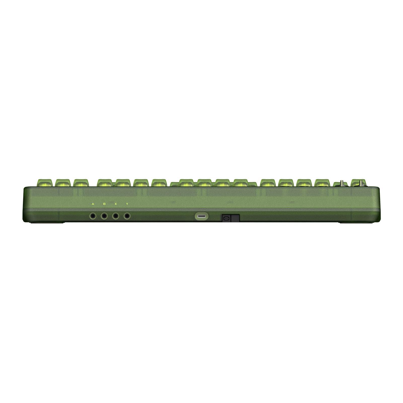 8BitDo Retro 87 Mechanical Keyboard with RGB Backlight, Bluetooth/2.4G/USB-C Hot Swappable Wireless Gaming Keyboard for Windows and Android - Xbox Edition (Officially Licensed) - Image 4
