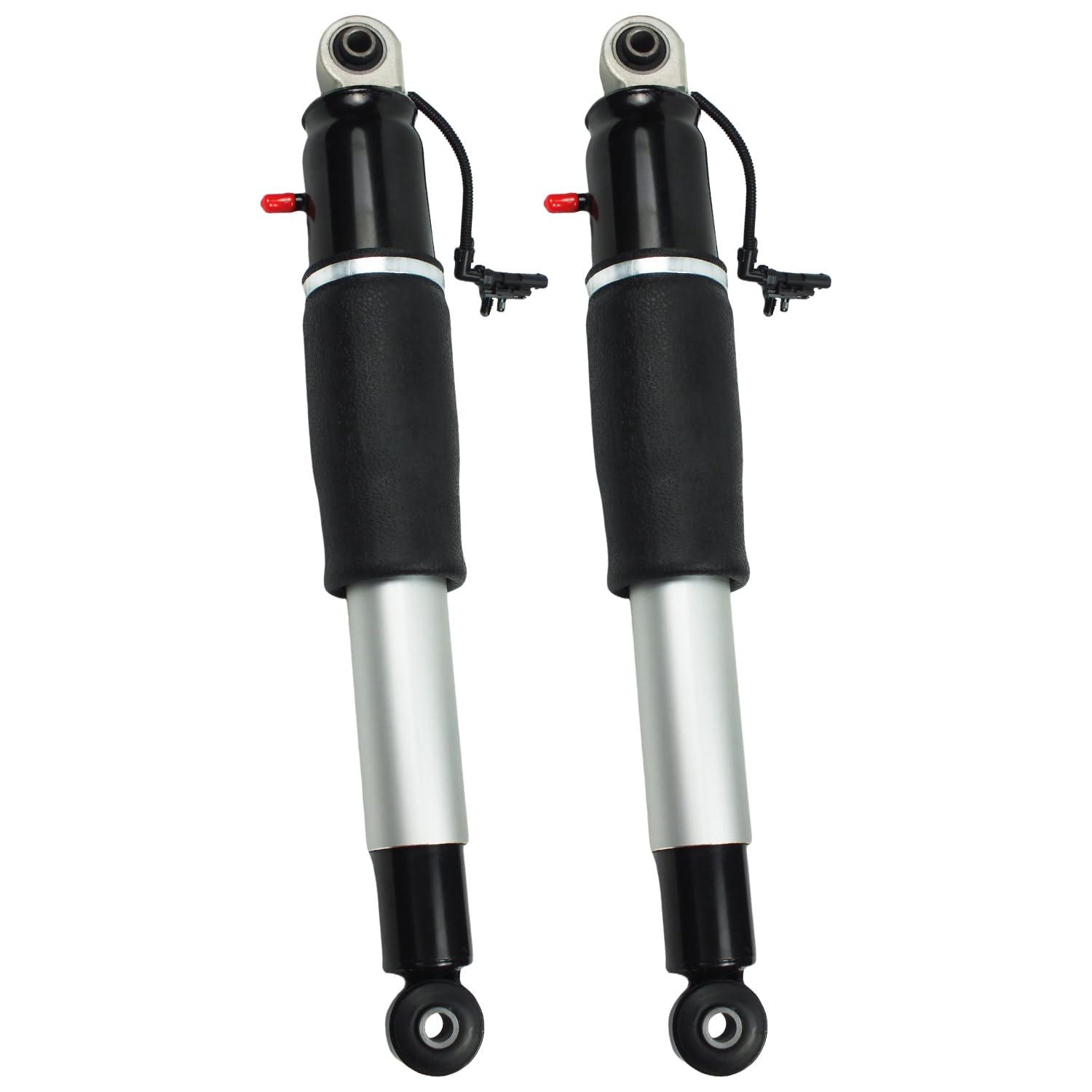 2PCS Rear Air Shock Strut Absorber Compatible with 2015-2021 Chevy Tahoe Suburban Cadillac Escalade ESV GMC Yukon XL 23151122 23267007 23290661(Pair Rear Shocks)