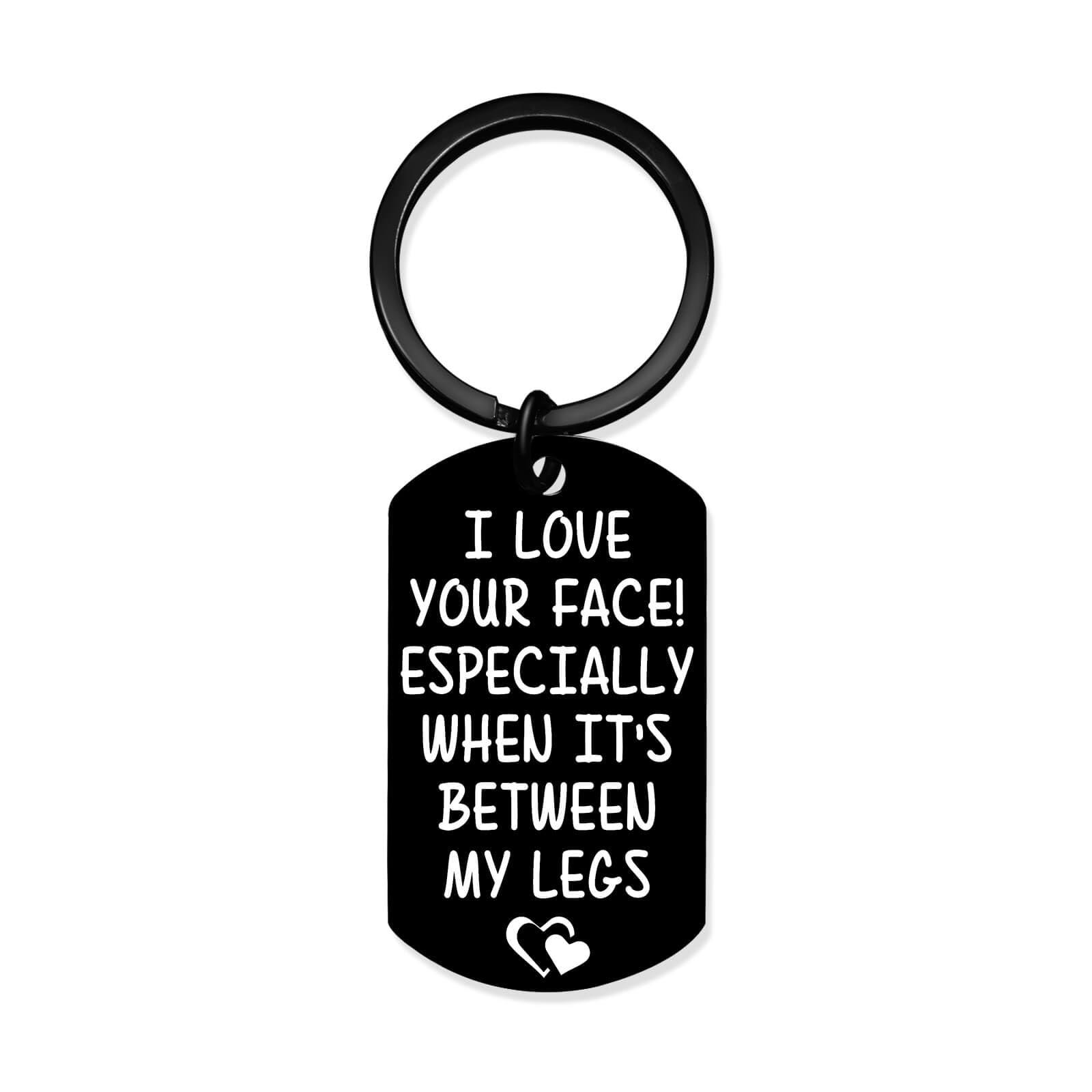 Coolvy Valentines Day Gifts for Him Drive Safe Keychains for Boyfriend Husband Birthday Anniversary Christmas Gifts From Wife
