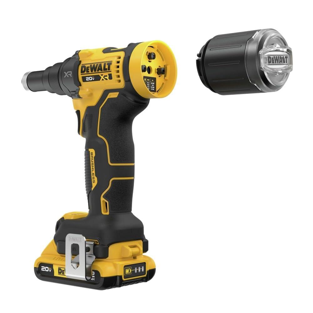 DEWALT 20V MAX XR Cordless Rivet Tool, 3/16", Bare Tool Only (DCF403B) - Image 6