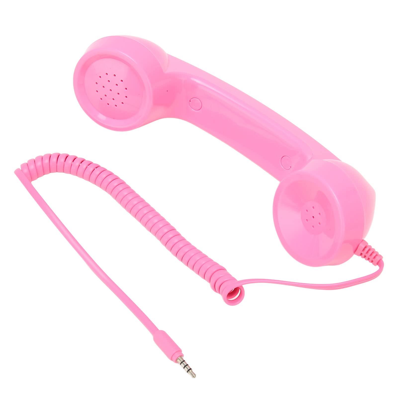 EIMSOAH 3.5mm Vintage Telephone Handset, Retro Phone Handset, Multifunction Old Style Handheld Cell Phone Receiver for Mobile Phones, Computers, Laptop (#1) - Image 8