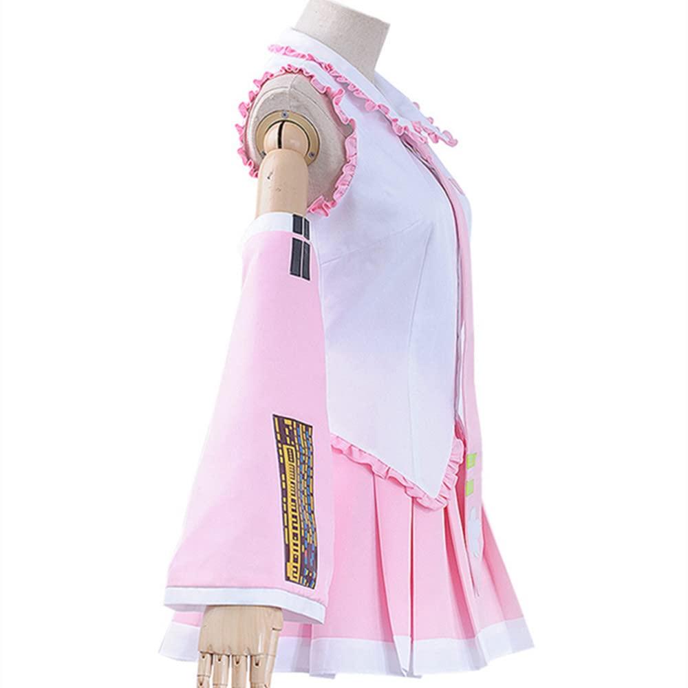 jrswai Womens Anime Cosplay snow Costume JK Sailor Dress High School Uniform Halloween Full Set - Image 3
