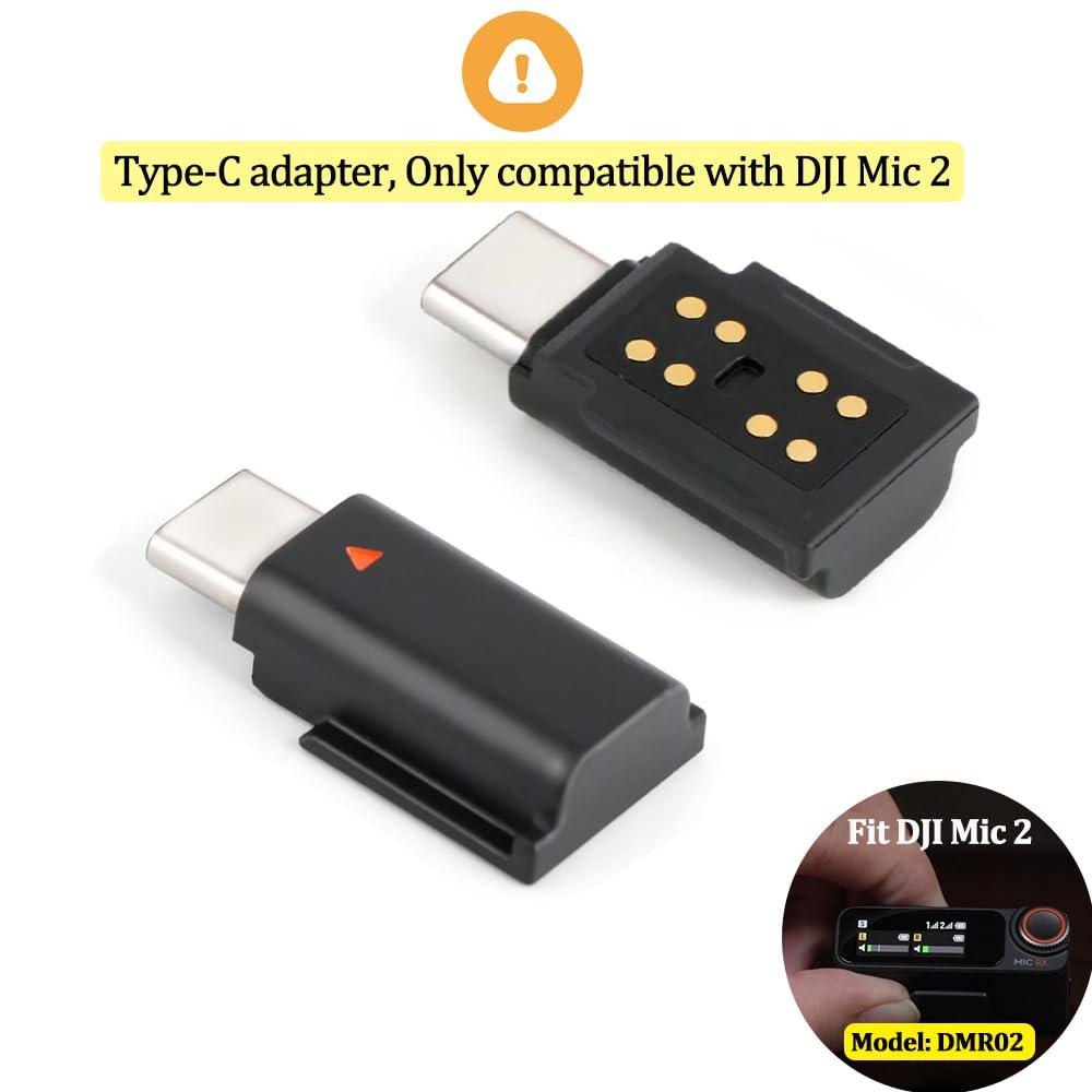 iMusk Original for DJI Mic 2 Mobile Phone Adapter OEM Type-C Smartphone/PC/Mac Connector Accessories for DJI Mic 2 Receiver - Image 2