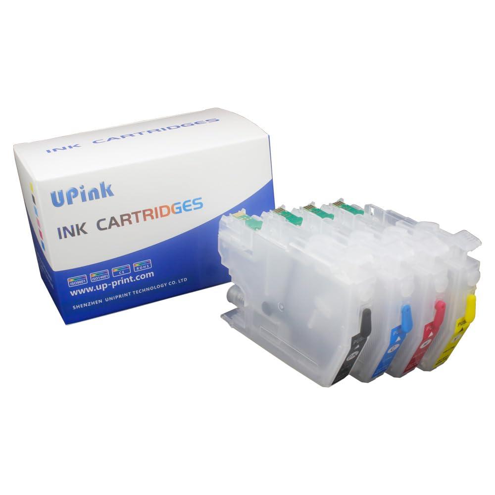 Lc401 Lc401XL High Yield Empty Refillable Ink Cartridge Compatible for Brother MFC-J1010DW MFC-J1012DW MFC-J1170DW Printer 4 Pack
