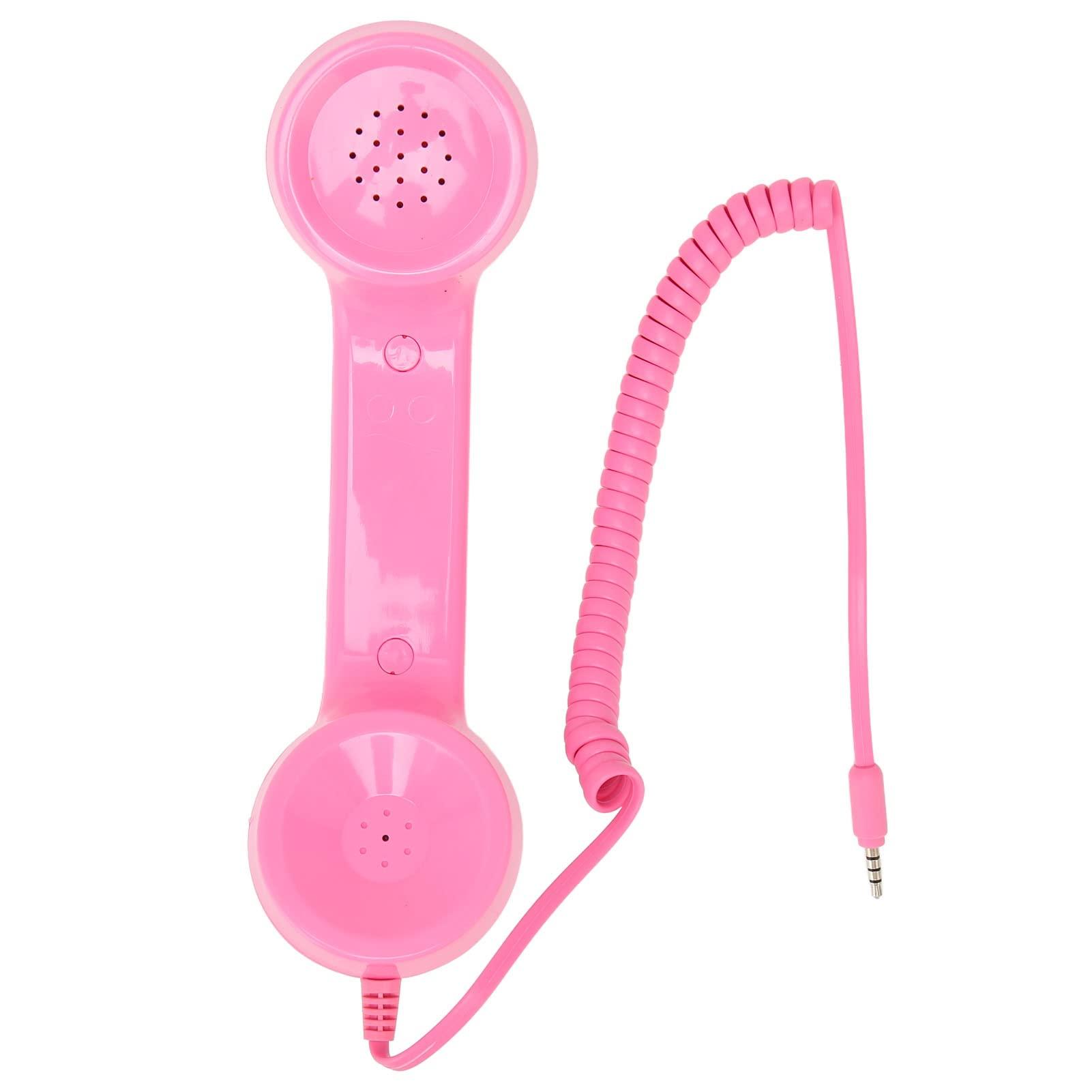 EIMSOAH 3.5mm Vintage Telephone Handset, Retro Phone Handset, Multifunction Old Style Handheld Cell Phone Receiver for Mobile Phones, Computers, Laptop (#1) - Image 5