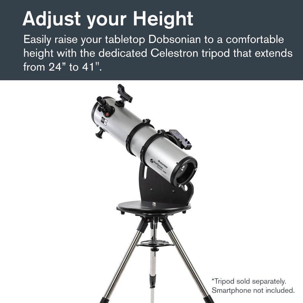Celestron 22482 StarSense Explorer 150mm Tabletop Dobsonian Smartphone App-Enabled Telescope Works with StarSense App to Help You Find Nebulae, Planets & More – iPhone/Android Compatible - Image 7