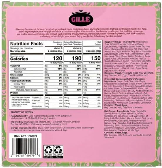 Gille Spring Collection Cookies, Gift Box, 17.6 Ounces - Image 2
