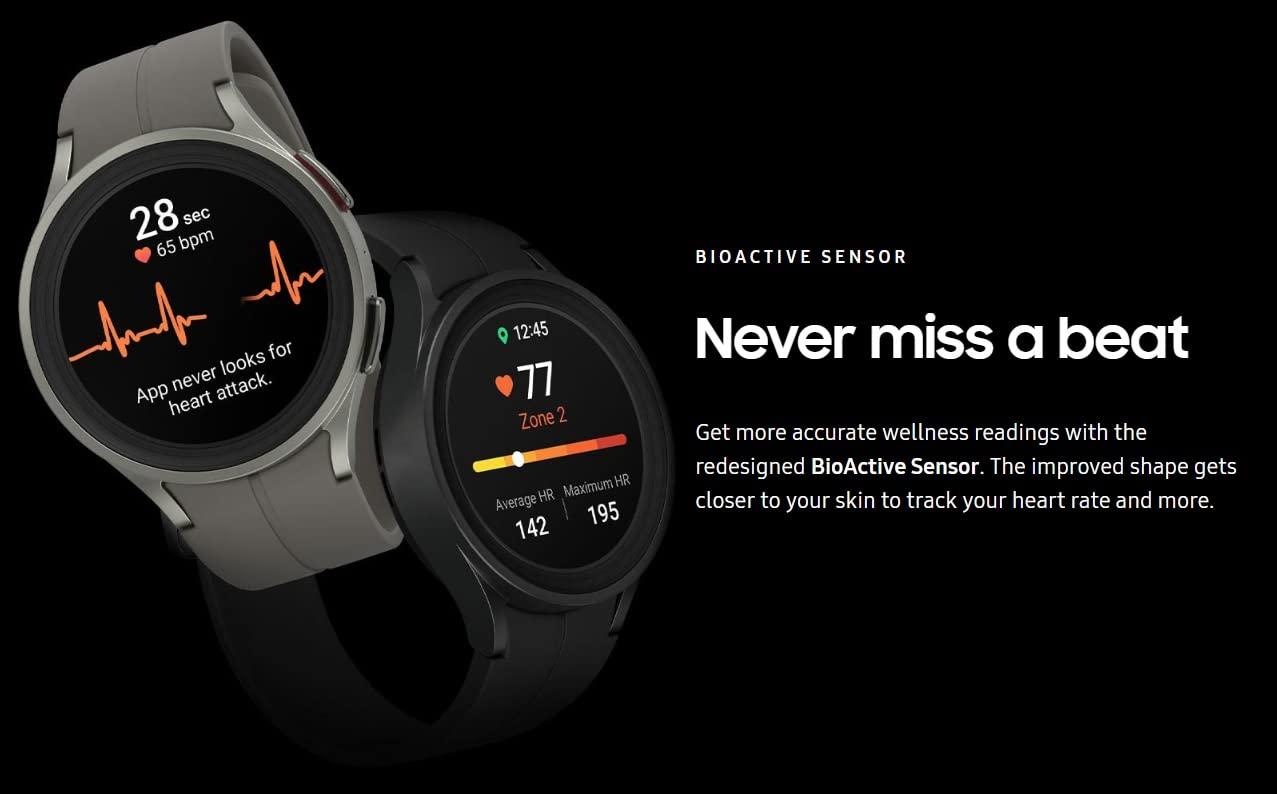 Samsung Galaxy Watch5 Pro 45mm R920N GPS (Renewed) - Image 6