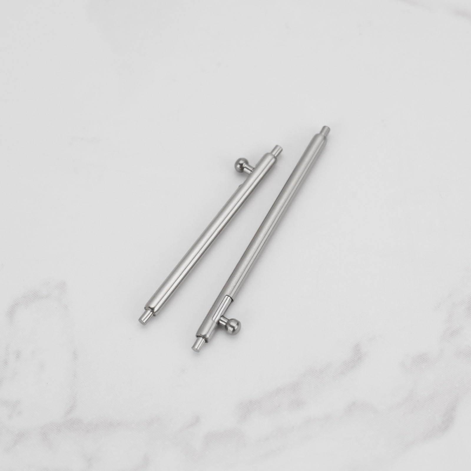 Create idea 60Pcs 1.5mm Quick Release Spring Bars Pins 304 Stainless Steel Compatible with Little Genius Compatible with Samsung(20mm 22mm 24mm) - Image 6