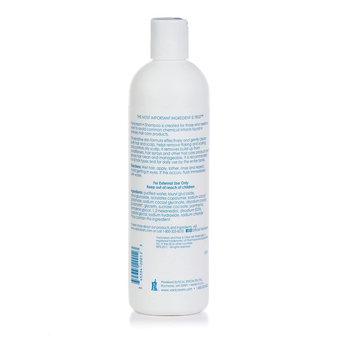 Vanicream Hair Shampoo 12 Oz - Image 2