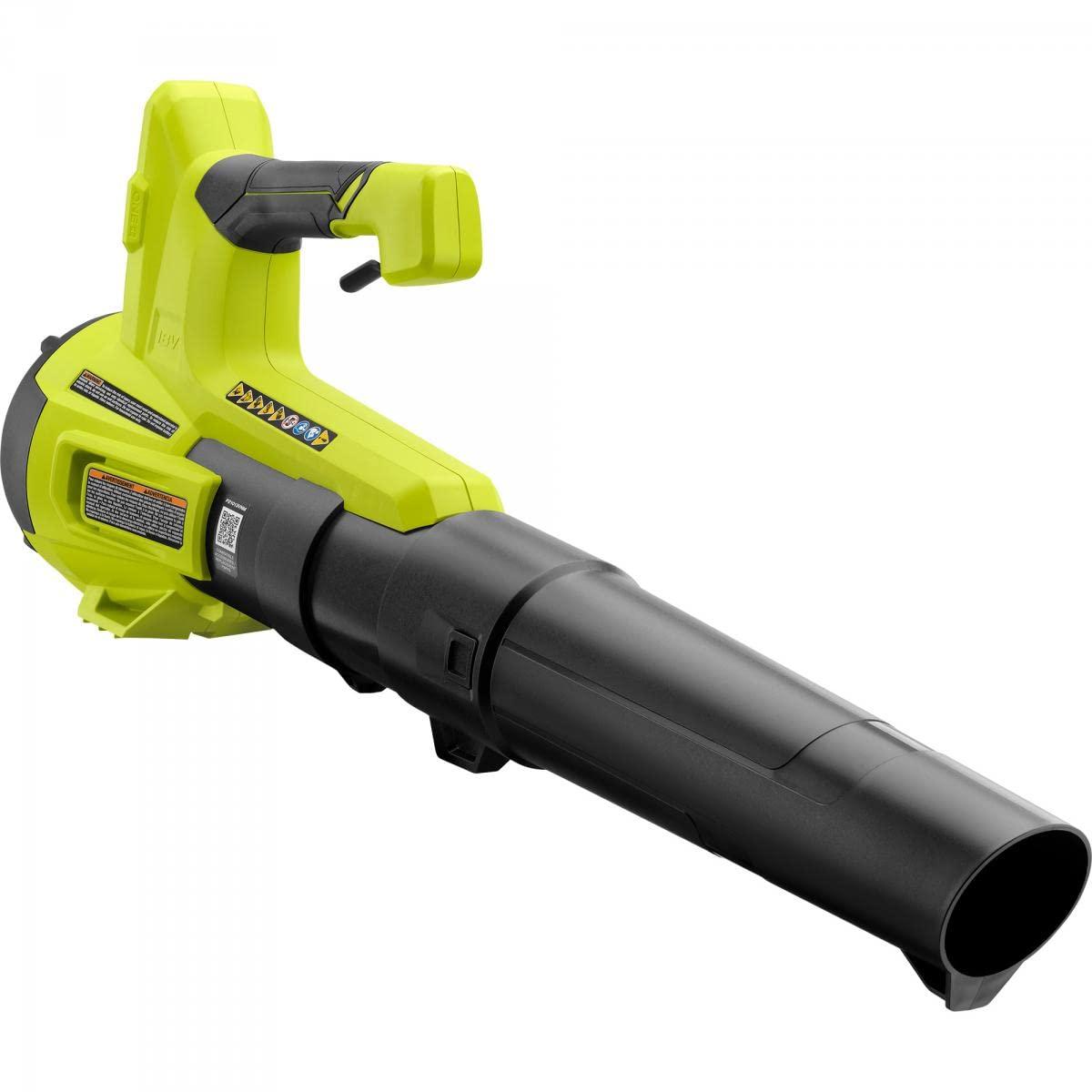 RYOBI ONE+ 18V 100 MPH 325 CFM Cordless Battery Variable Speed Jet Fan Leaf Blower (Tool Only) - Image 4