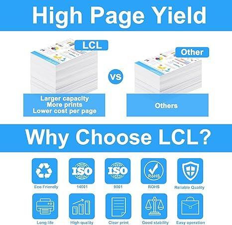 LCL Remanufactured 106R02228 Toner Cartridge Replacement for Xerox Phaser 6600 WorkCentre 6605 High Yield Toner for Xerox Phaser 6600 6600dn 6600n 6600ydn WorkCentre 6605 6605n 6605dn Printer (Black) - Image 4