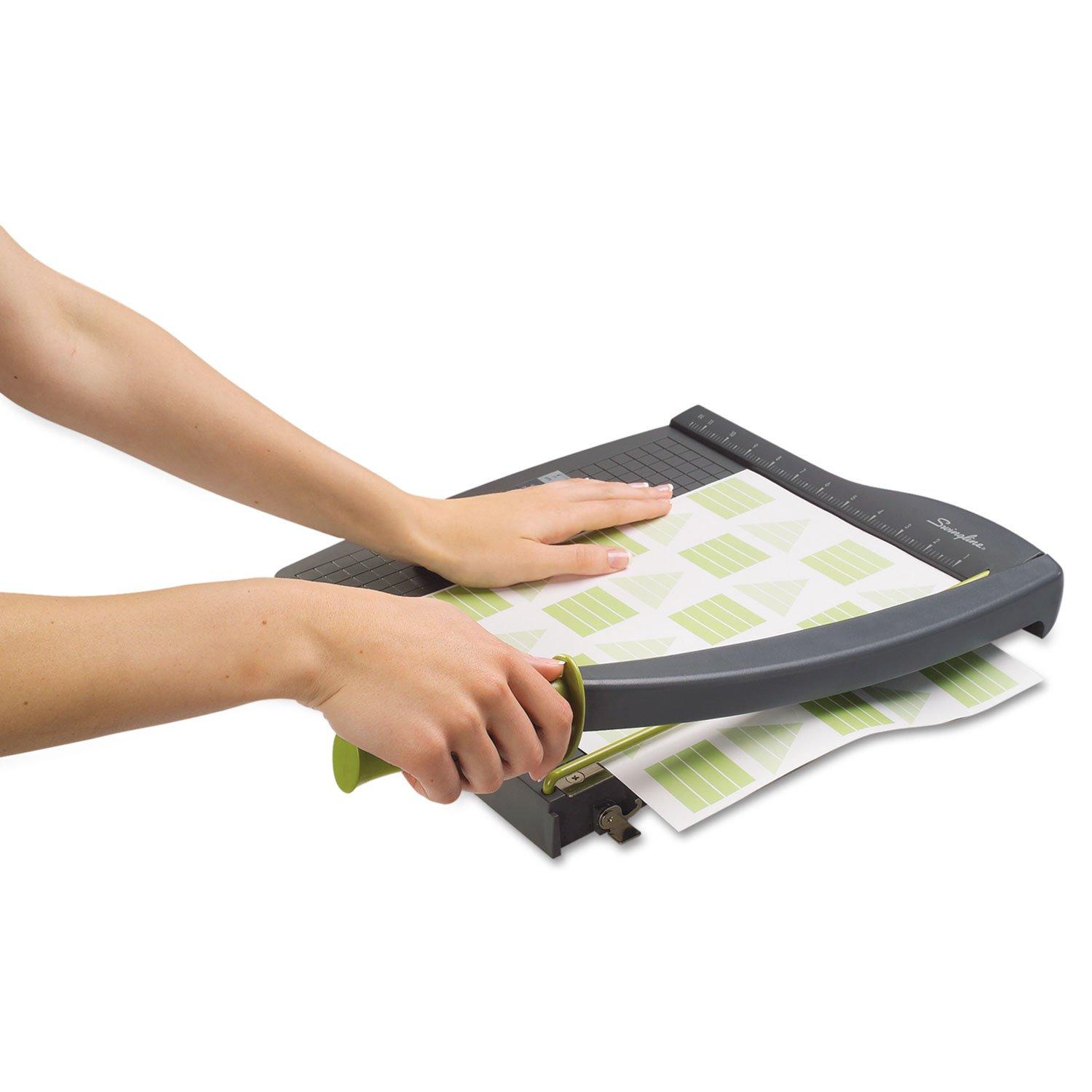 Swingline Paper Cutter, Guillotine Trimmer, 12" Cut Length, 10 Sheet Capacity, ClassicCut Lite (9312) - Image 5