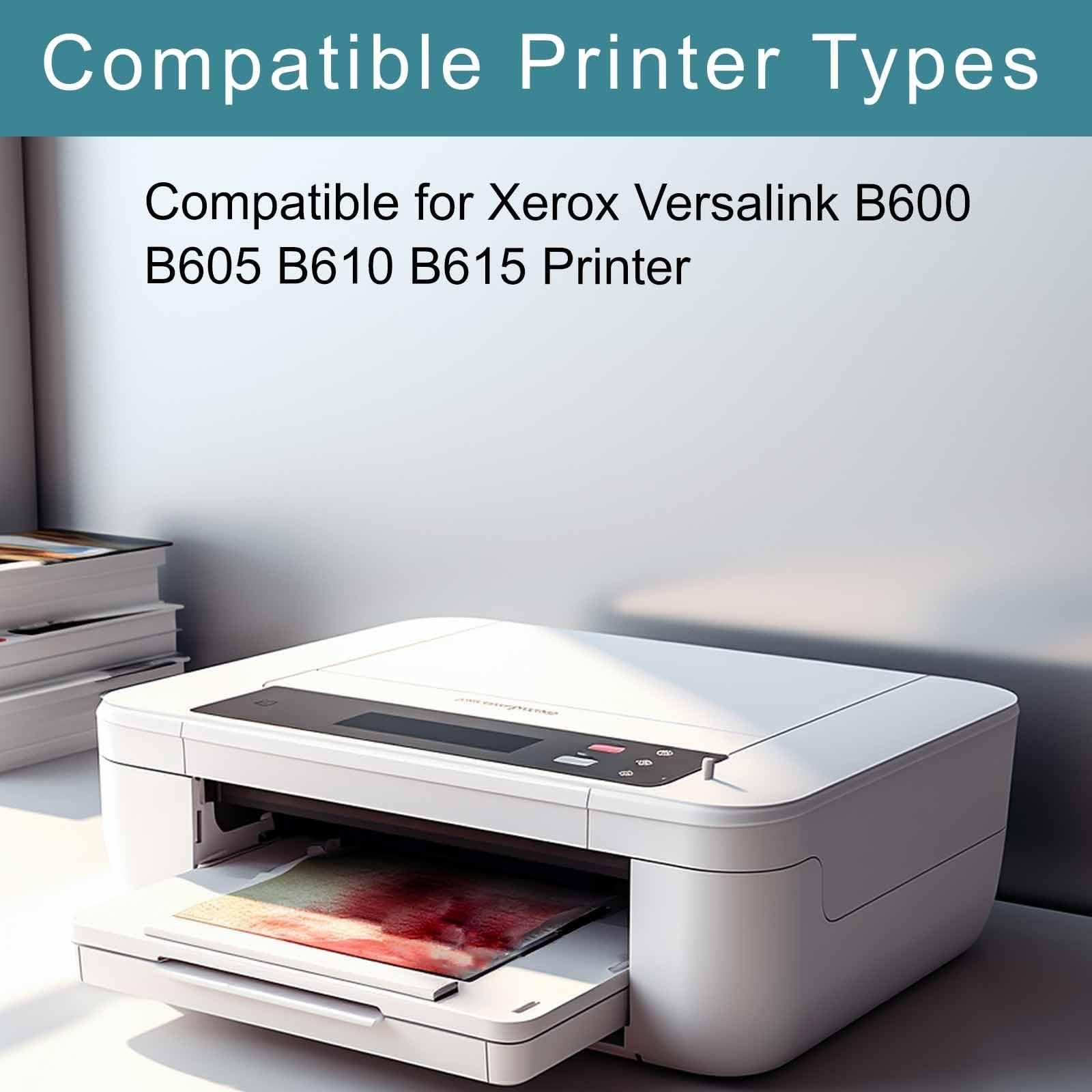B600 Toner Cartridge Compatible for Xerox B600 106R03942, Reliable Performance Compatible for Xerox Versalink B600 B605 B610 B615 Printer, High Yield 25900 Pages (Black 4Pack) - Image 2