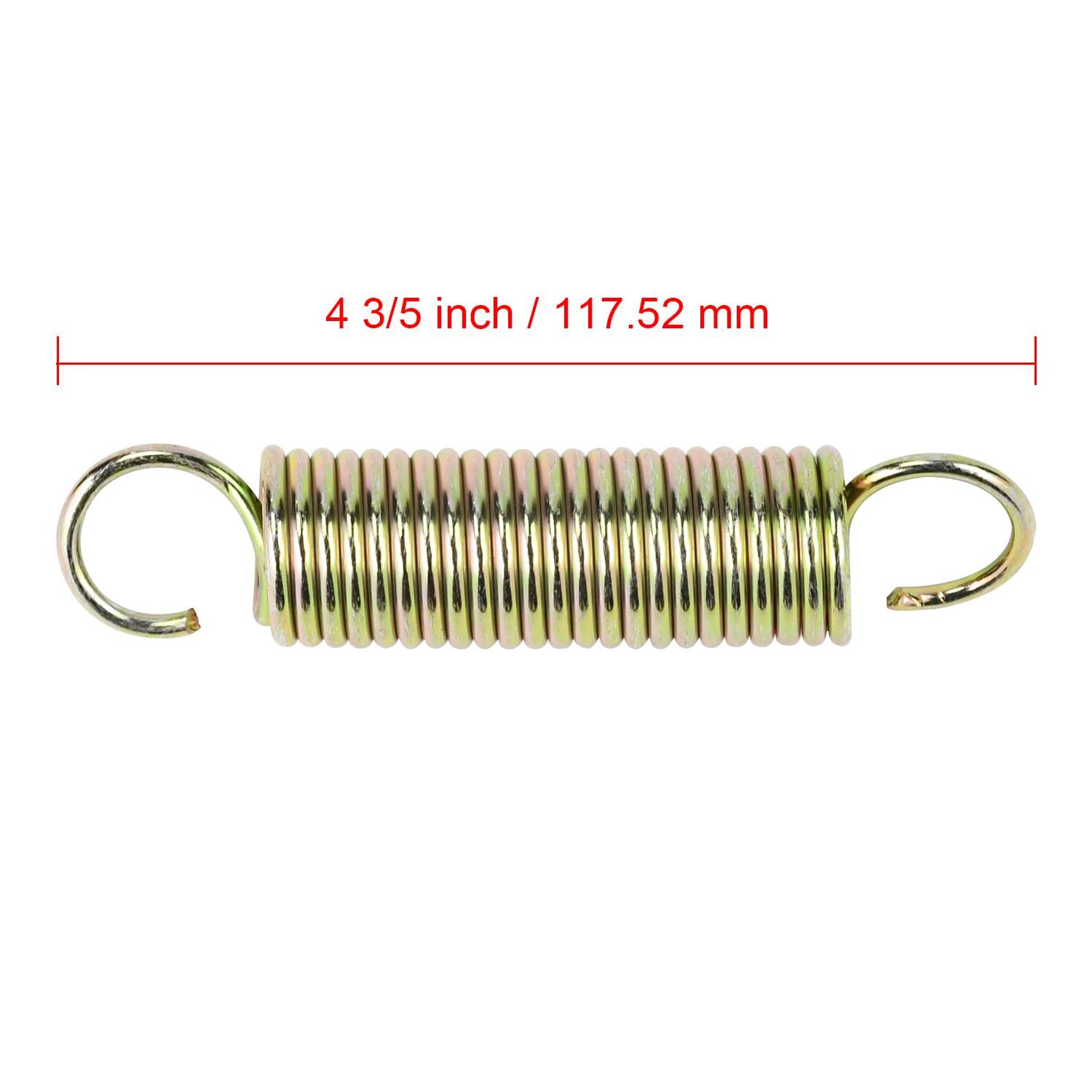 Meckparts 1-603402 Idler Arm Extension Spring 4-1/2" Long 1603402 Compatible with Toro Exmark Lawn Mower Lazer Z AC MX ZX LC Replaces E603402 103-3324 285-632 - Image 2