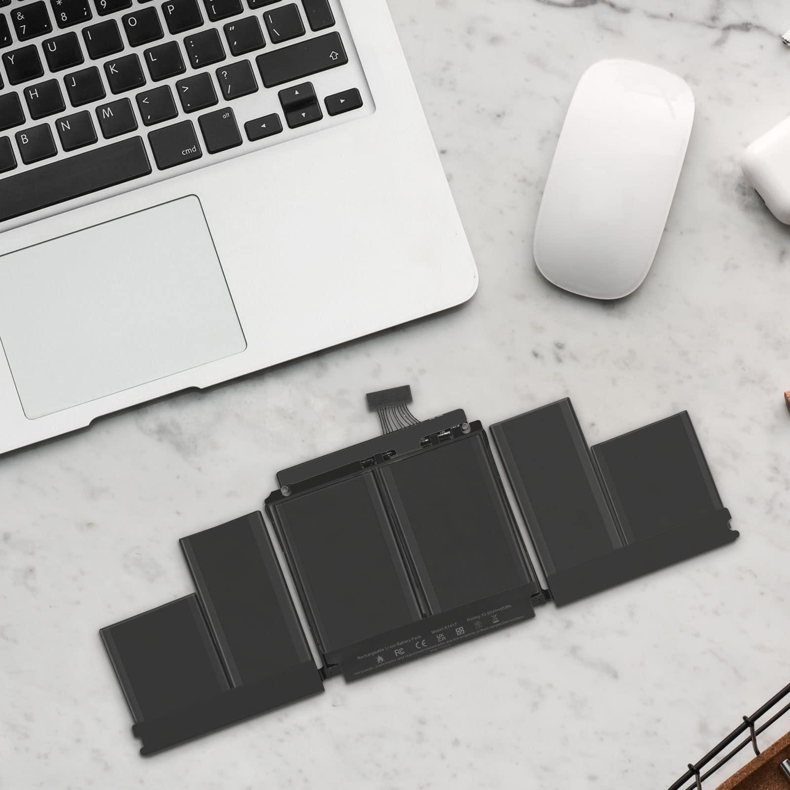 A1417 Laptop Battery Replacement for MacBook Pro 15 inch Retina A1398 [ Mid 2012 Early 2013], fits MD831LL/A MC975LL/A MC976LL/A ME665LL/A ME664LL/A - Image 9