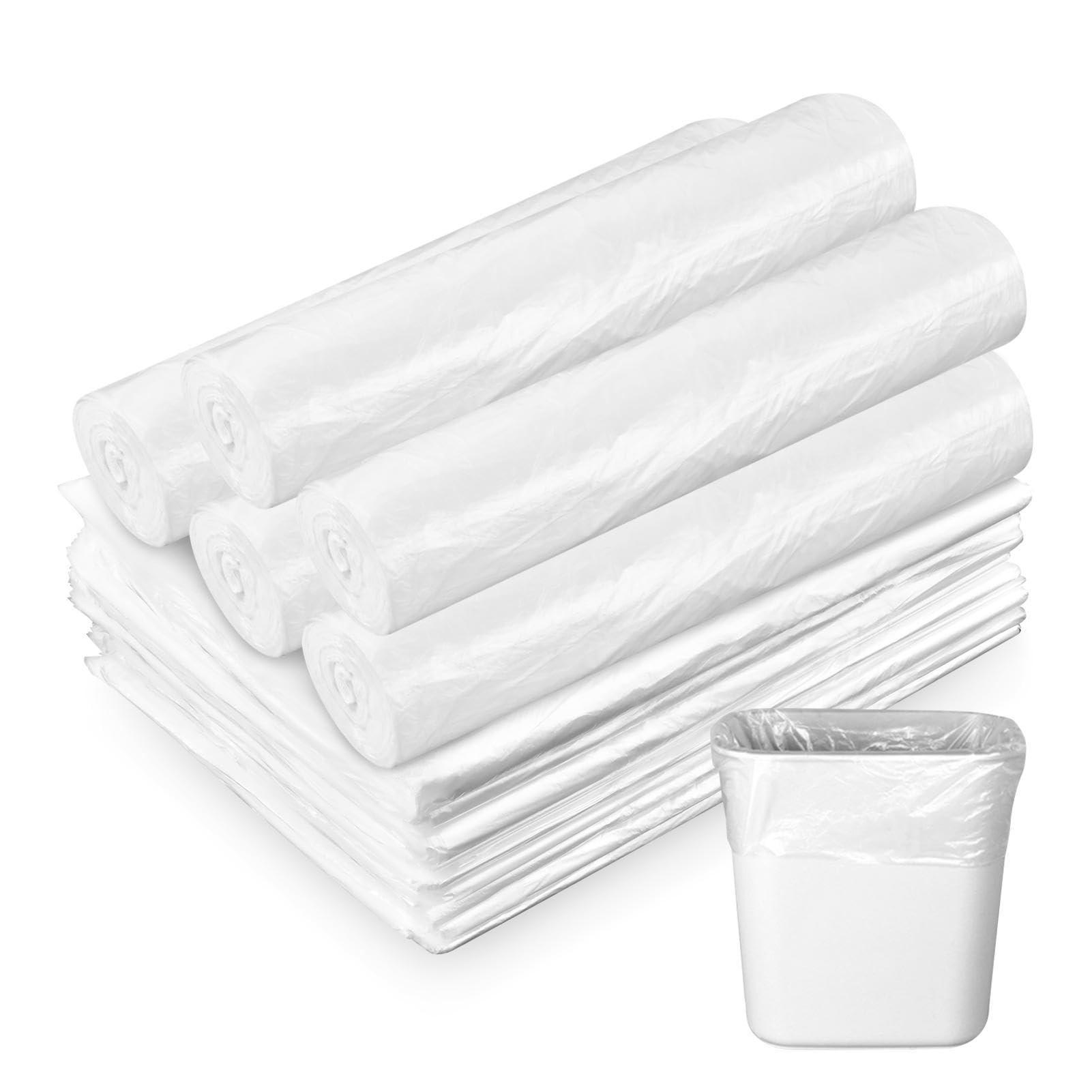 1000 Pcs Sanitary Napkin Disposal Bags, Tampon Disposal Bags Feminine Hygiene Disposal Bags, Small Trash Bags for Tampon Bedroom Bathroom Trash Bags, 16.14x11.42inch - Image 1