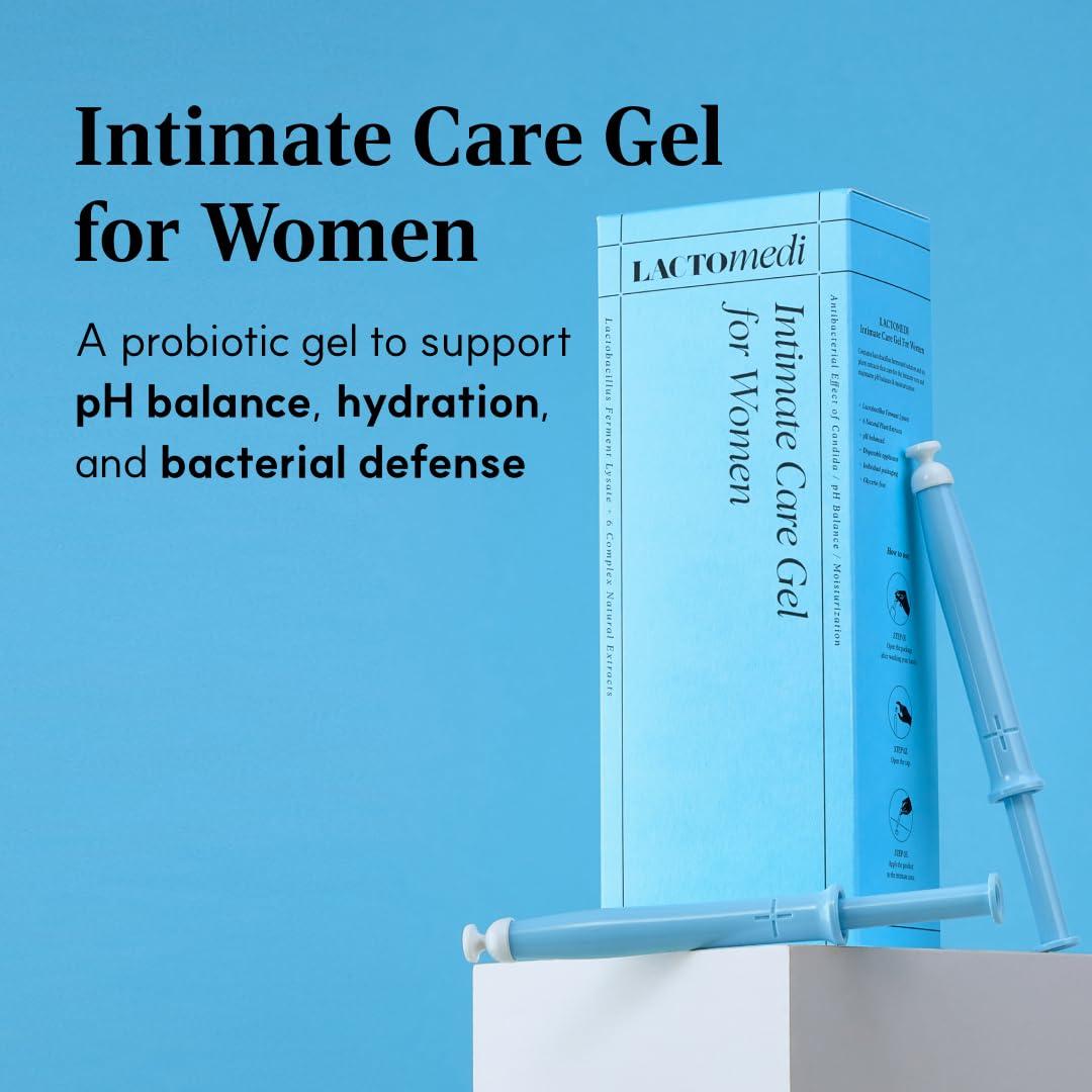 LACTOMEDI Intimate Care Gel | 10-Day Intensive Care Package | Vaginal Probiotics Applicator | Yeast Infection Care | BV Gel | pH Balance Gel | Itchiness and Unpleasant Odor | 1Box x 10pcs - Image 2