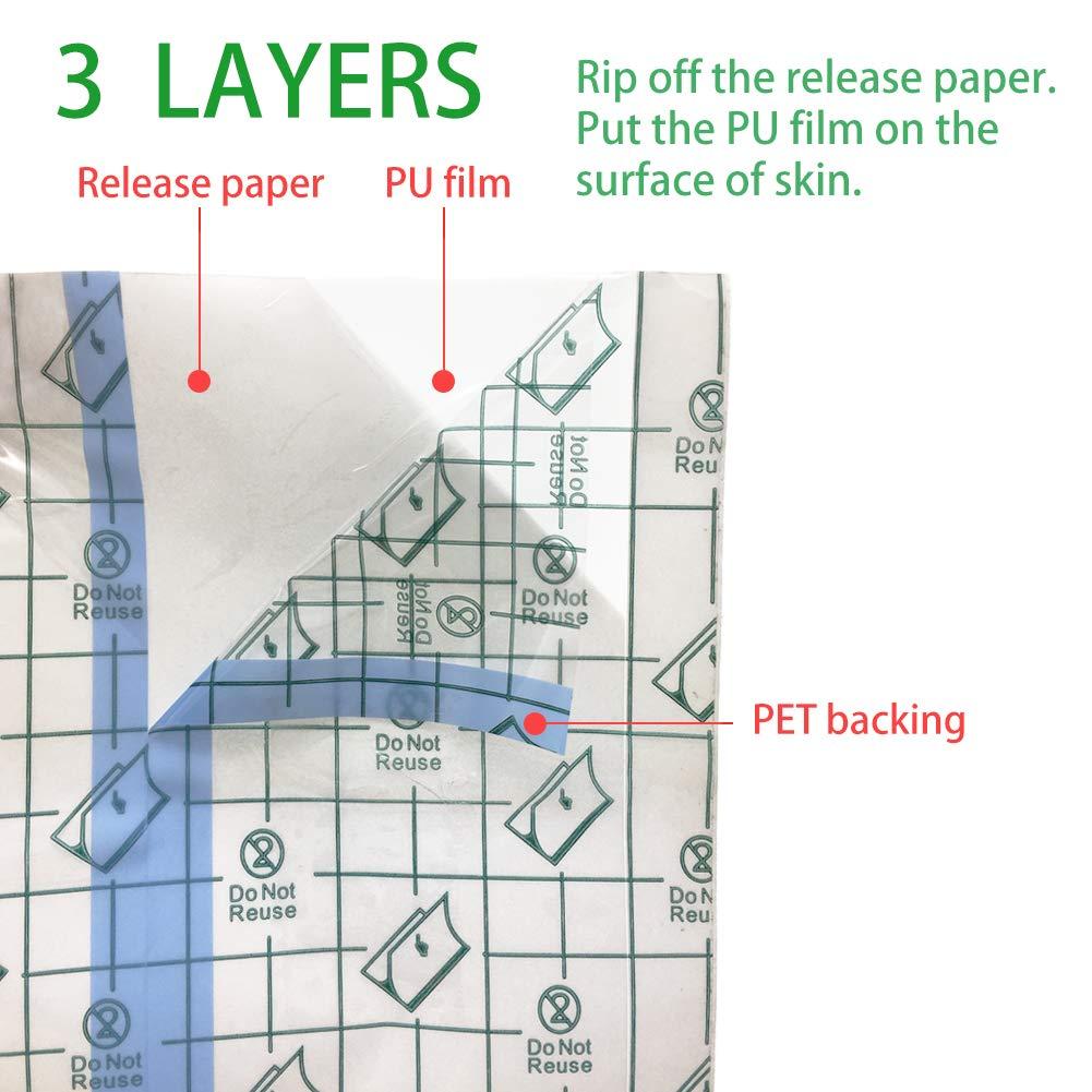 Tattoo Aftercare Bandage Roll 6"x 2 Yard - Waterproof Transparent Film For Tattoos Initial Healing And Skin Repair Adhesive Tattoo Supply Wrap - Image 6
