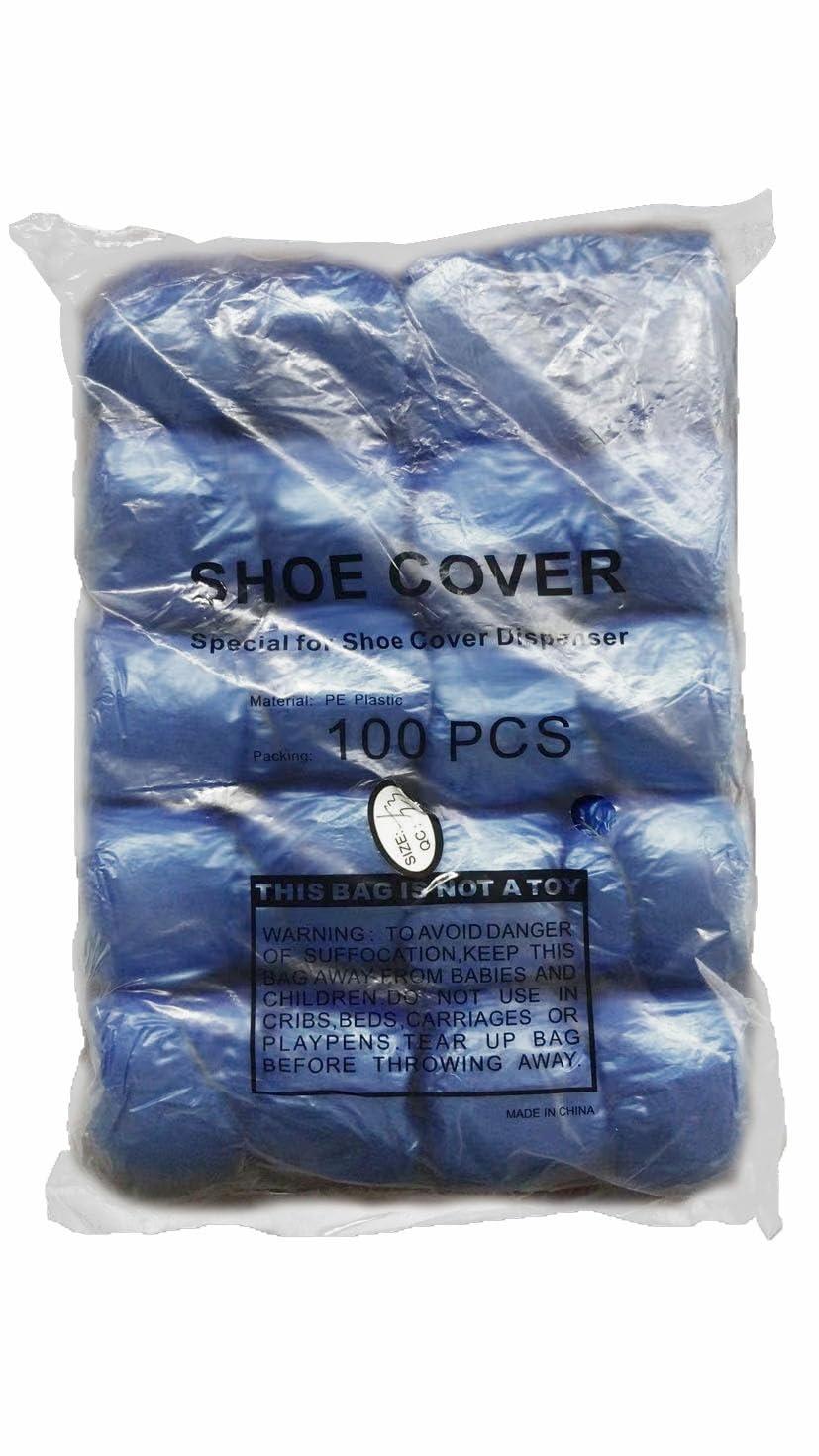 Generic Shoe Covers Disposable Non Slip - Pack of 100 (50 Pairs), Premium Waterproof and Recyclable Shoe Booties Covers for Indoors, Fits Up To 11 US Men and 13 US Women Size - Image 4