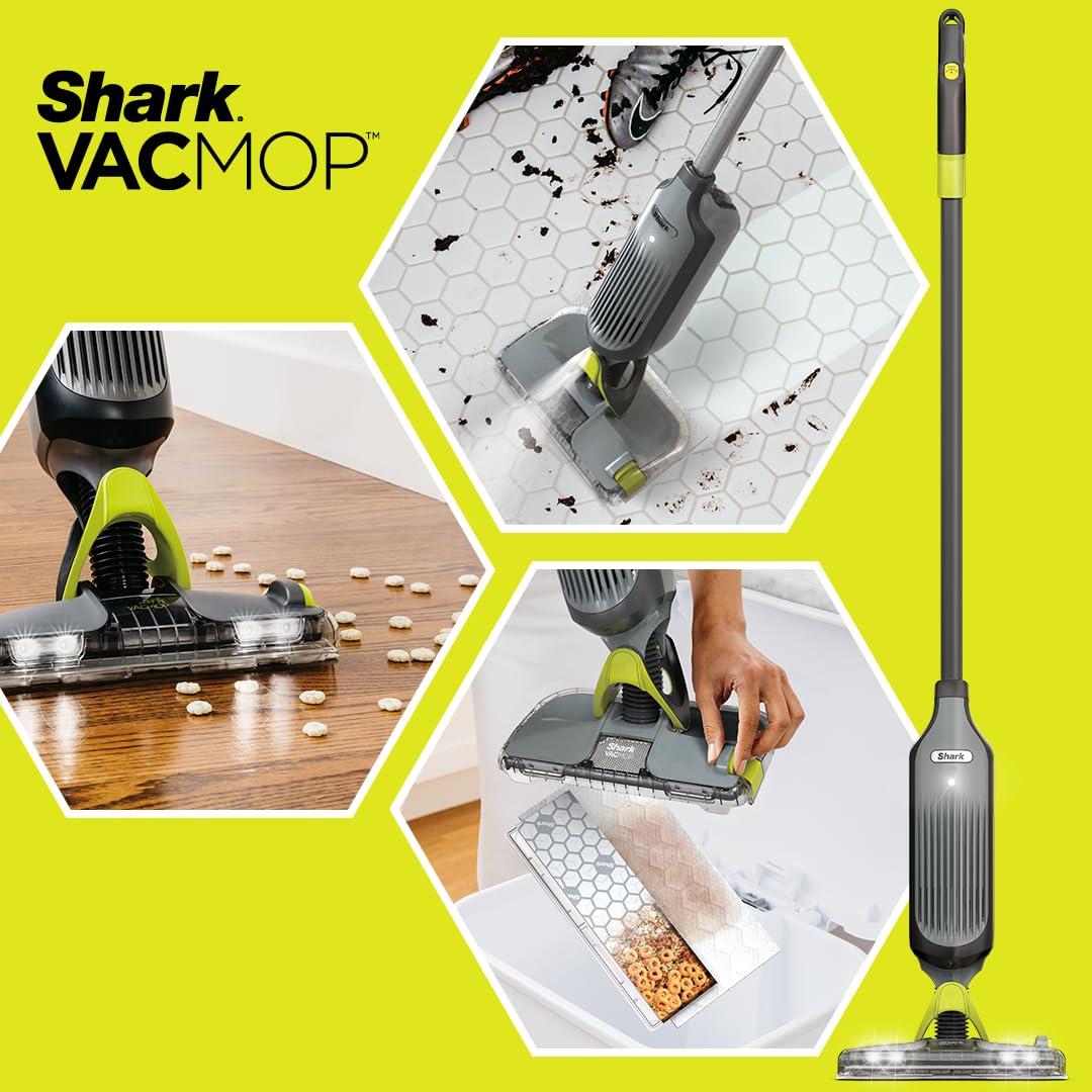 Shark VACMOP Disposable Hard Floor Pad Refills, Compatible with VM252 & VM180, No-touch Disposal, For use on ALL Sealed Floors - Stone, Hardwood, Laminate & Tile, (Pack of 3, 30 Count Total), VMP30 - Image 6