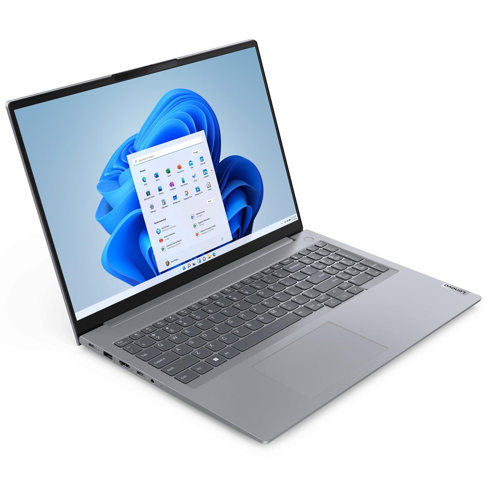 Lenovo ThinkBook 16 G6 16" FHD+ Laptop Computer, Hexa-Core AMD Ryzen 5 7430U (Beat i7-1355U), 16GB DDR4 RAM, 512GB PCIe SSD, WiFi 6, Bluetooth 5.3, Fingerprint Reader, Windows 11 Pro, AZ-XUT - Image 2