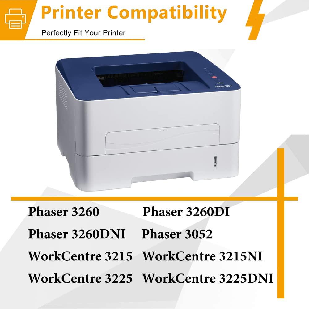3260 106R02775 Toner Cartridge Replacement for Xerox WorkCentre 3215 3215NI 3225 3225DNI Phaser 3260 3260DI 3260DNI 3052 Printer Toner.(1Black) - Image 2