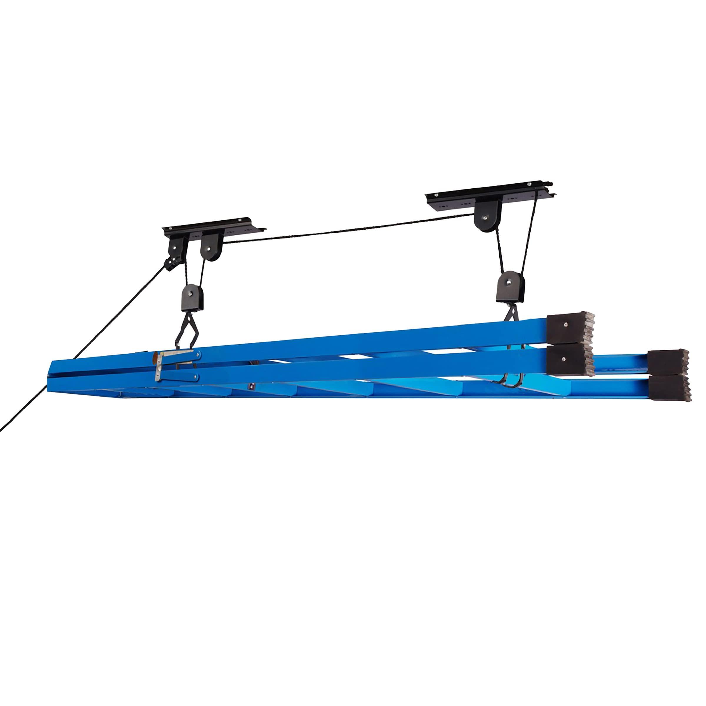 Bike Hoists - Overhead Pulley System with 100 lb Capacity for Bicycles or Ladders - Secure Garage Ceiling Storage by Rad Cycle - Image 8