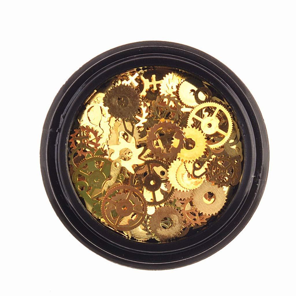 Ankexin 2 Box Mixed Steampunk Cogs Gear Charm Resin Fill Acssories Craft Charm for Resin Casting Jewelry Making Projects - Image 5