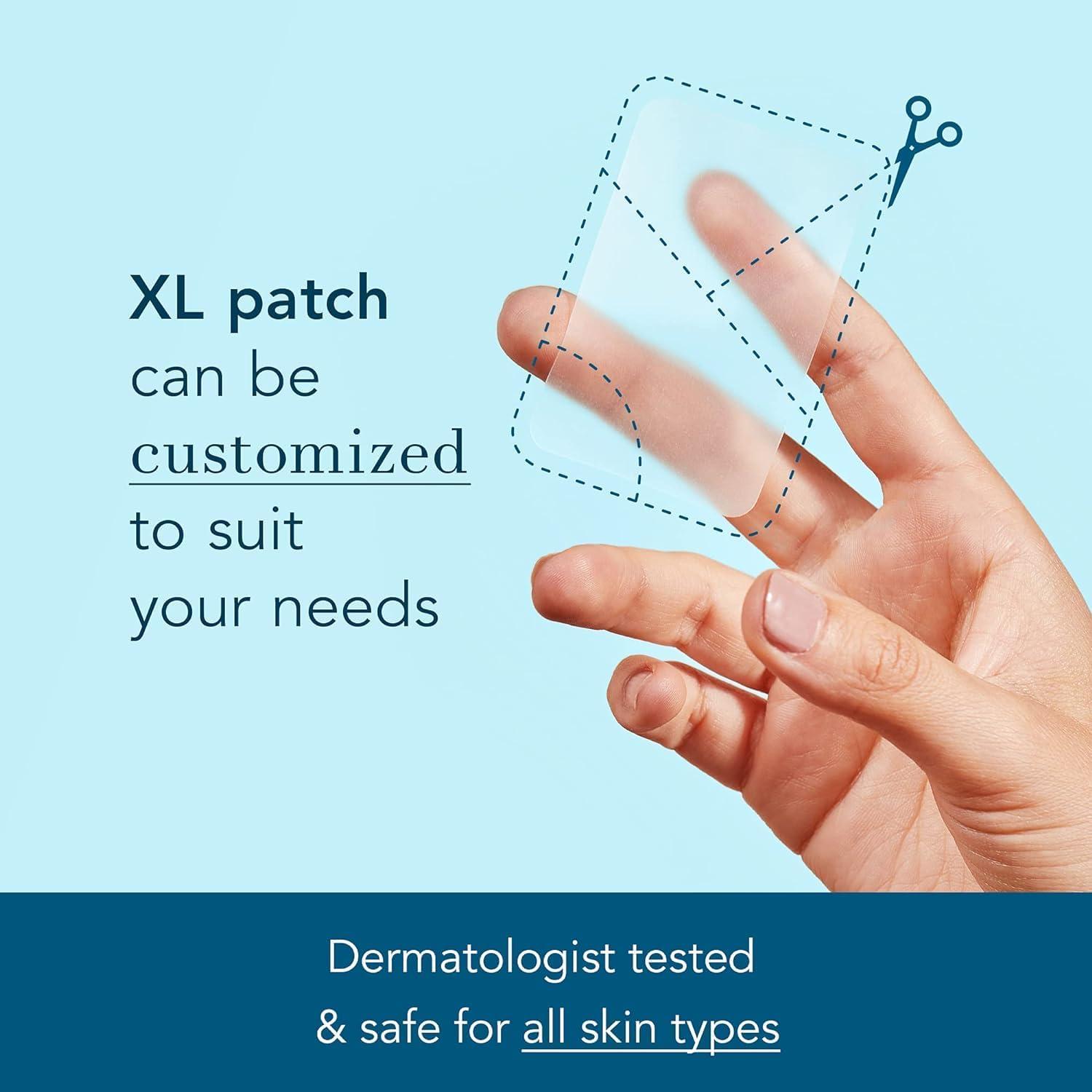 Rael Pimple Patches, Miracle XL Spot Control Cover - Hydrocolloid Acne Patch for Face, Zits & Blemish, Back and Body, Korean Skin Care, Vegan, Cruelty Free (6 Count) - Image 4