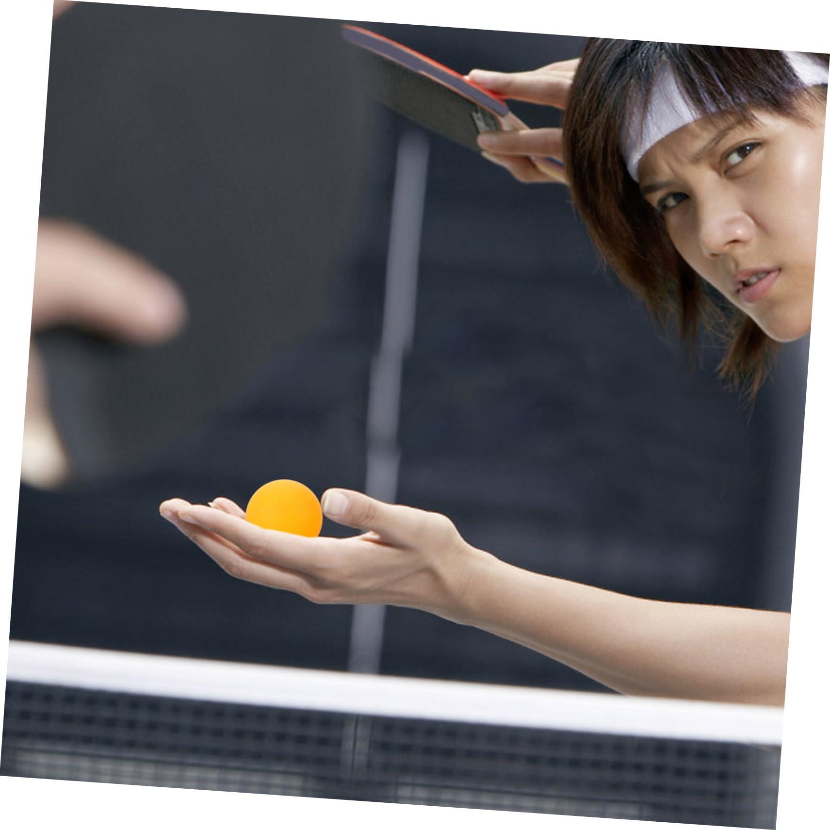 OHPHCALL 60pcs Table Tennis Small Round Training for Beginners Consistent Bounce for Pong Games and Serving Machines Reusable Material - Image 6