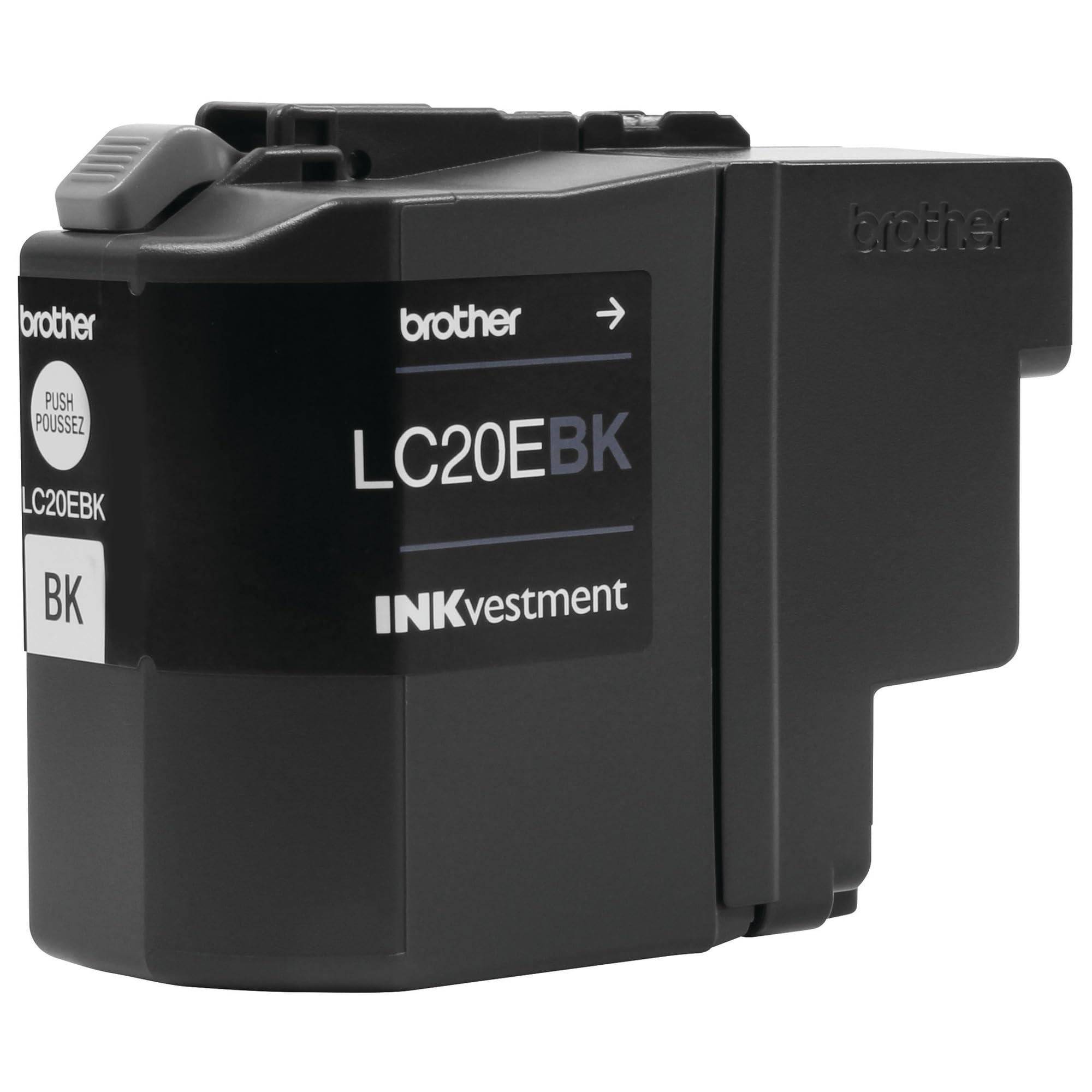 Brother LC20EBK Super High Yield Black Ink Cartridge - Image 4
