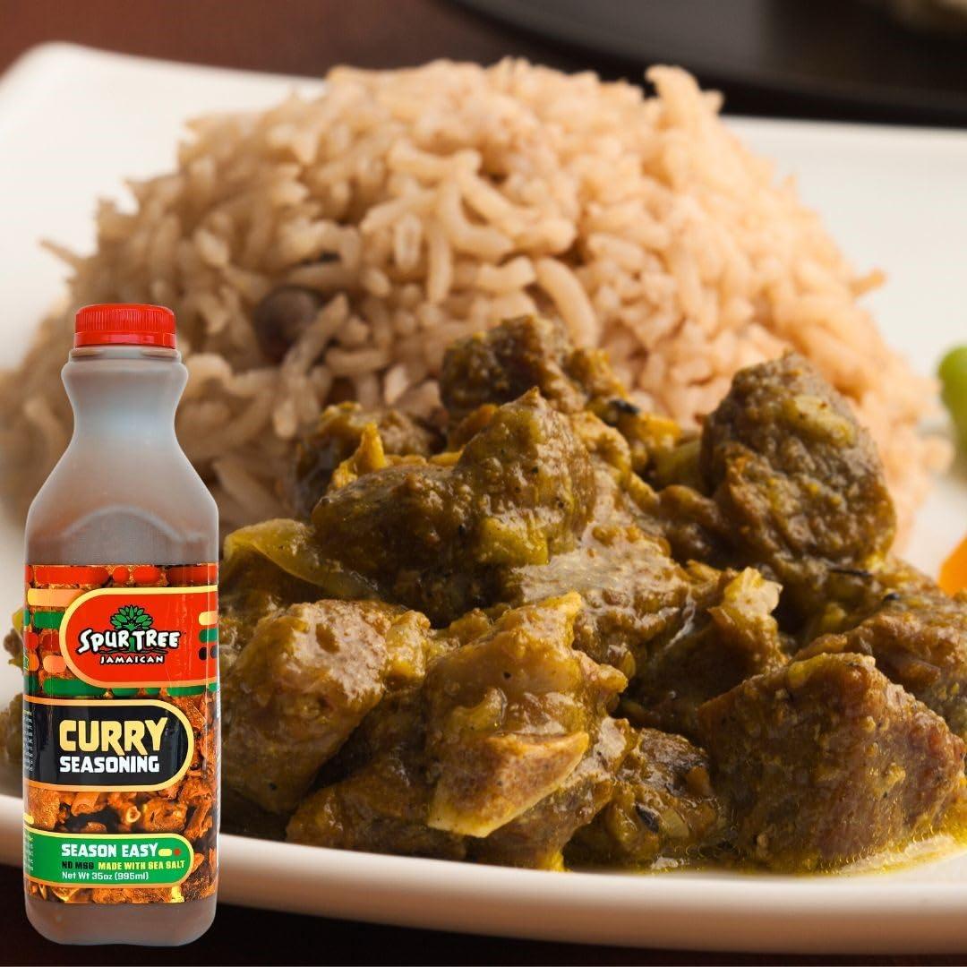 Spur Tree Jamaican Curry Seasoning – Experience Authentic Jamaican Taste – All-Natural And Fresh Ingredients – Curry Seasoning Jamaican – Curry Jamaican (35 Oz) - Image 3