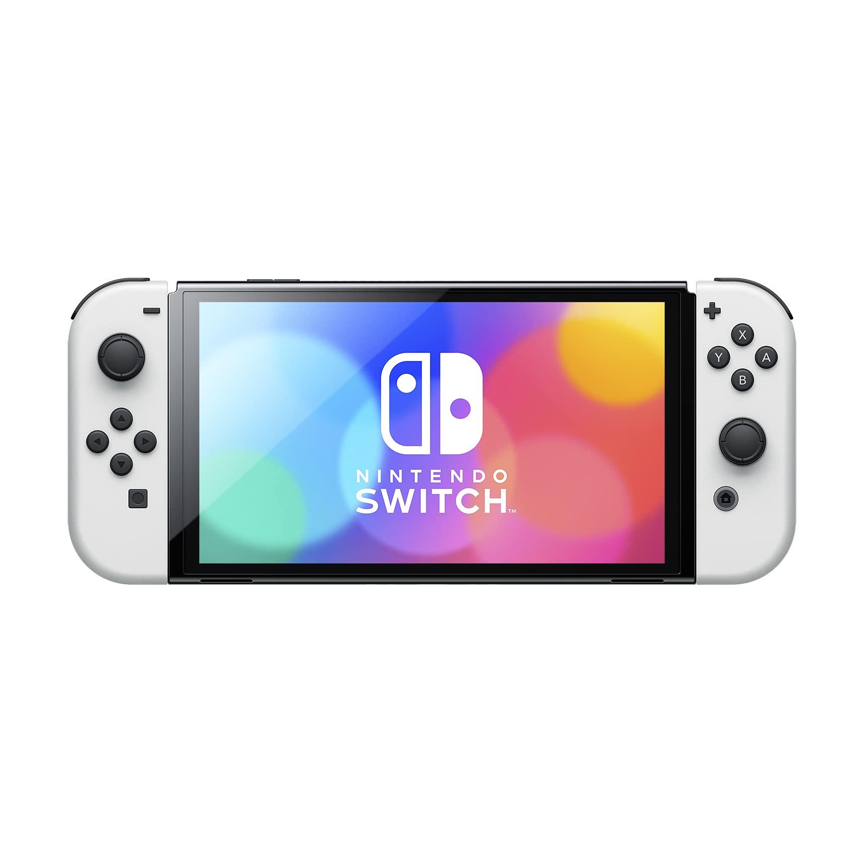 Nintendo Switch – OLED Model w/White Joy-Con - Image 3