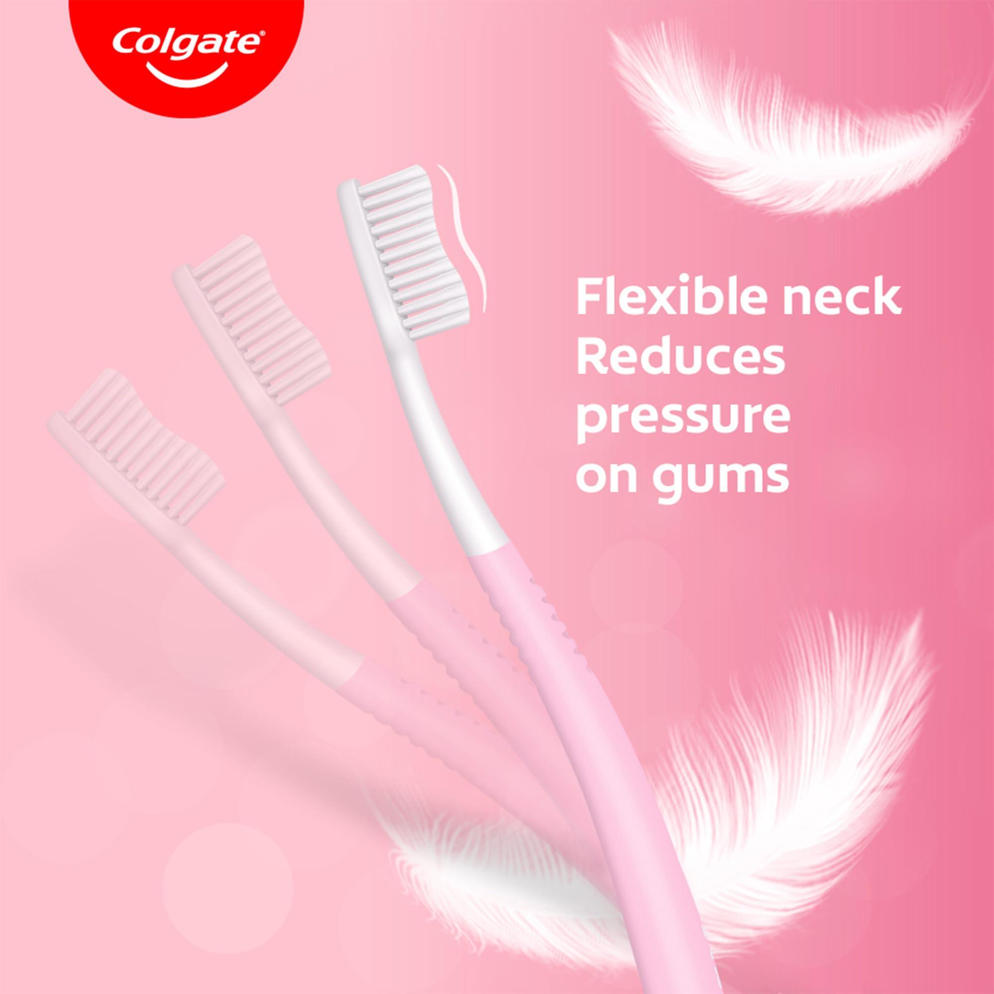 Colgate Toothbrush Sensitive, Pack of 4 Brushes - Image 5