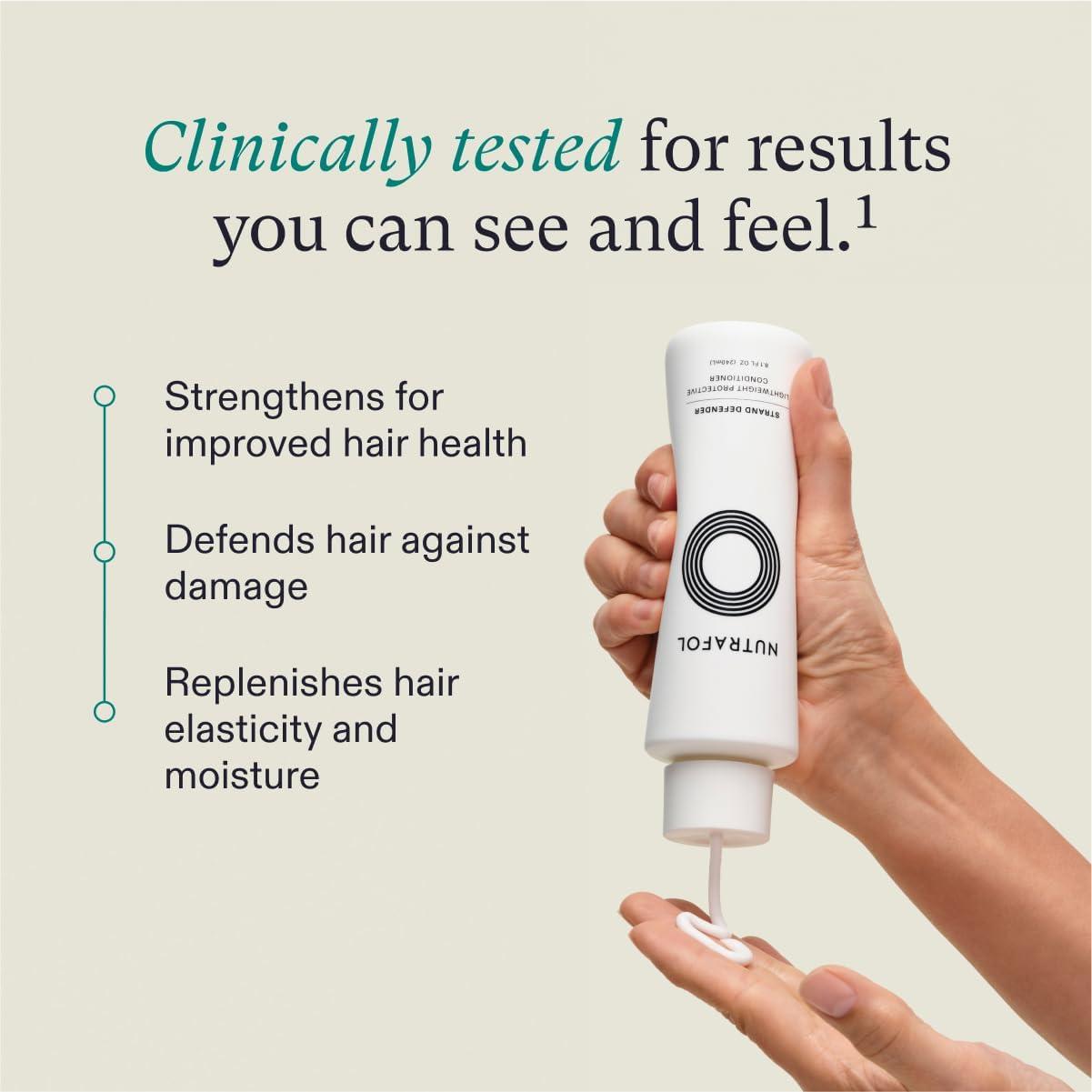 Nutrafol Conditioner, Physician-formulated for Thinning Hair, Moisturizing, Strengthening and Color Safe, Lightweight Protection - Image 2