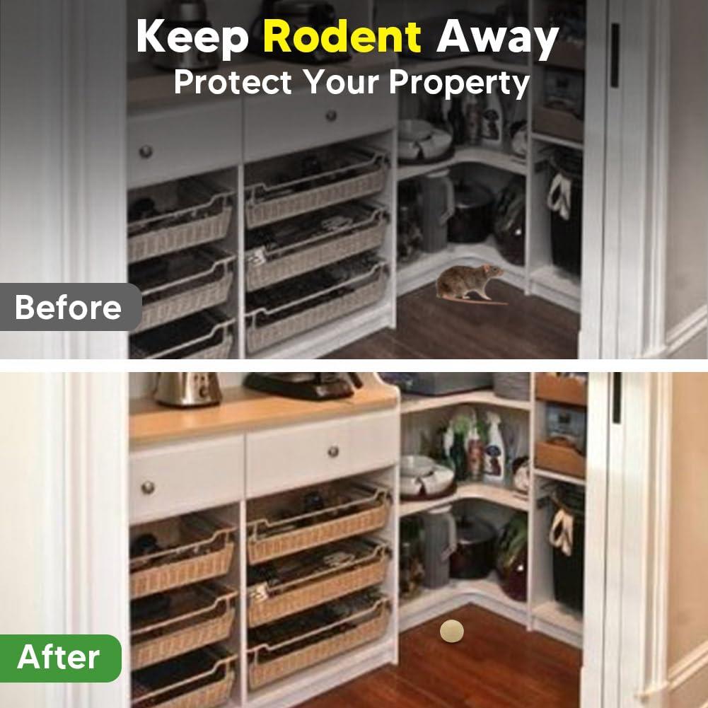 Rodent Repellent, Mouse Repellents Outdoor, Natural Mice Repellent Indoor,Peppermint Oil to Repel Mice and Rats, Keep Mice Away, Rat Repellent for House,Rat Deterrent Indoor,Get Rid of Mice-8P - Image 3