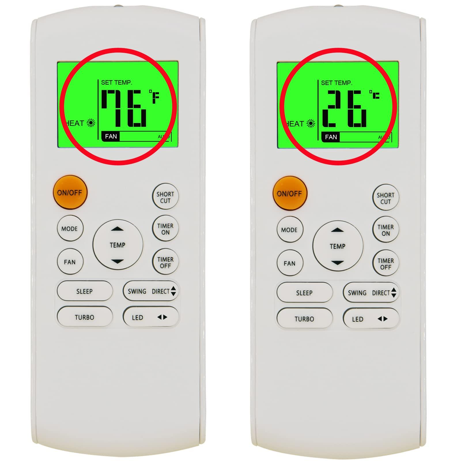 Replacement Remote Control for Midea MR COOL Koolking Bosch Carrier Toshiba AC Air Condtioner RG57B1/BGE RG57A6/BGEF RG57A6/BGEFU1 RG57E1/BGEU1 RG52A2/BGEFU1 RG57F3(B)/BGEFU1 RG57H3(B)/BGCEFU1-M -A - Image 4