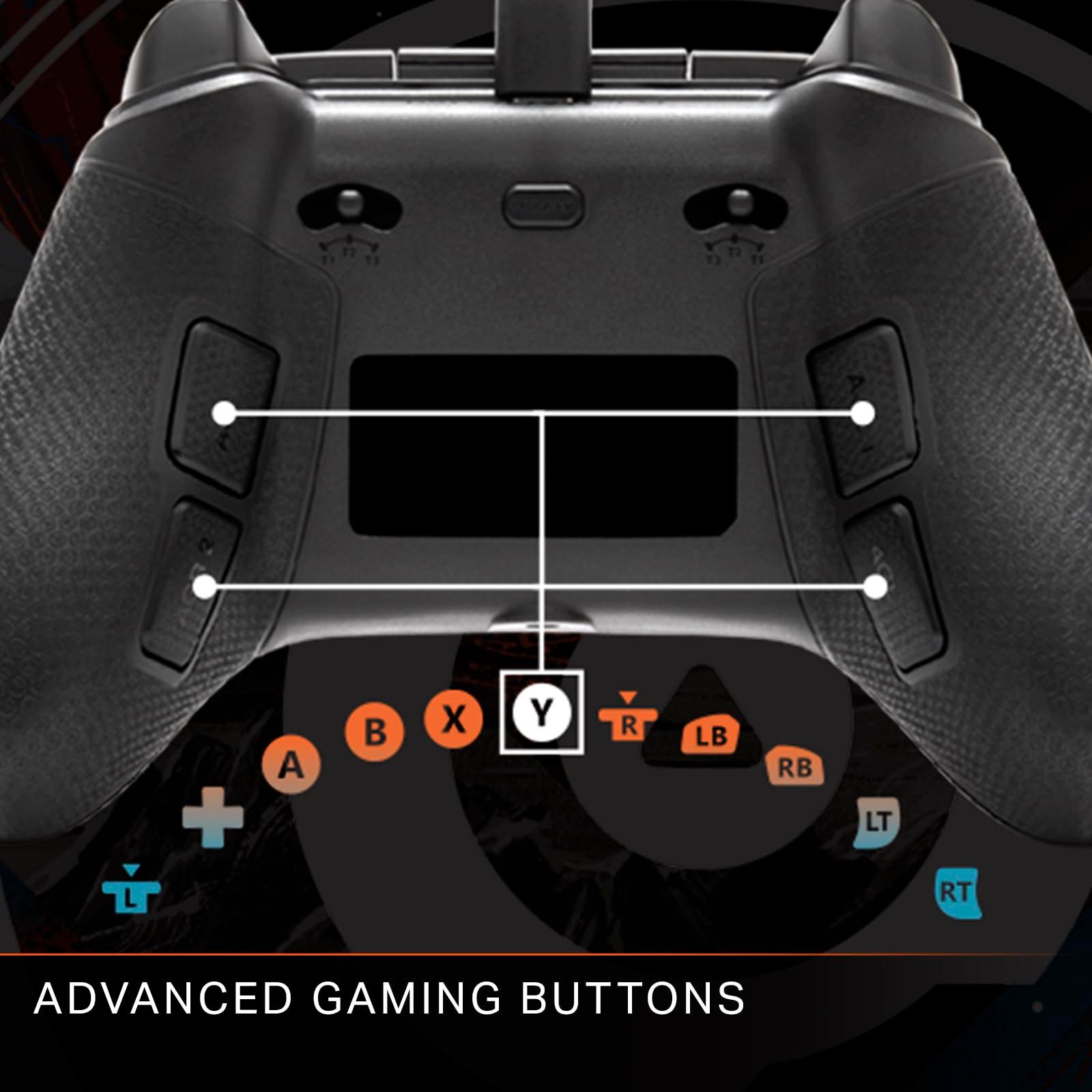 PowerA FUSION Pro 4 Wired Controller for Xbox Series X|S, gamepad, wired video game controller, gaming controller, works with Xbox One and Windows 10/11 - Image 5