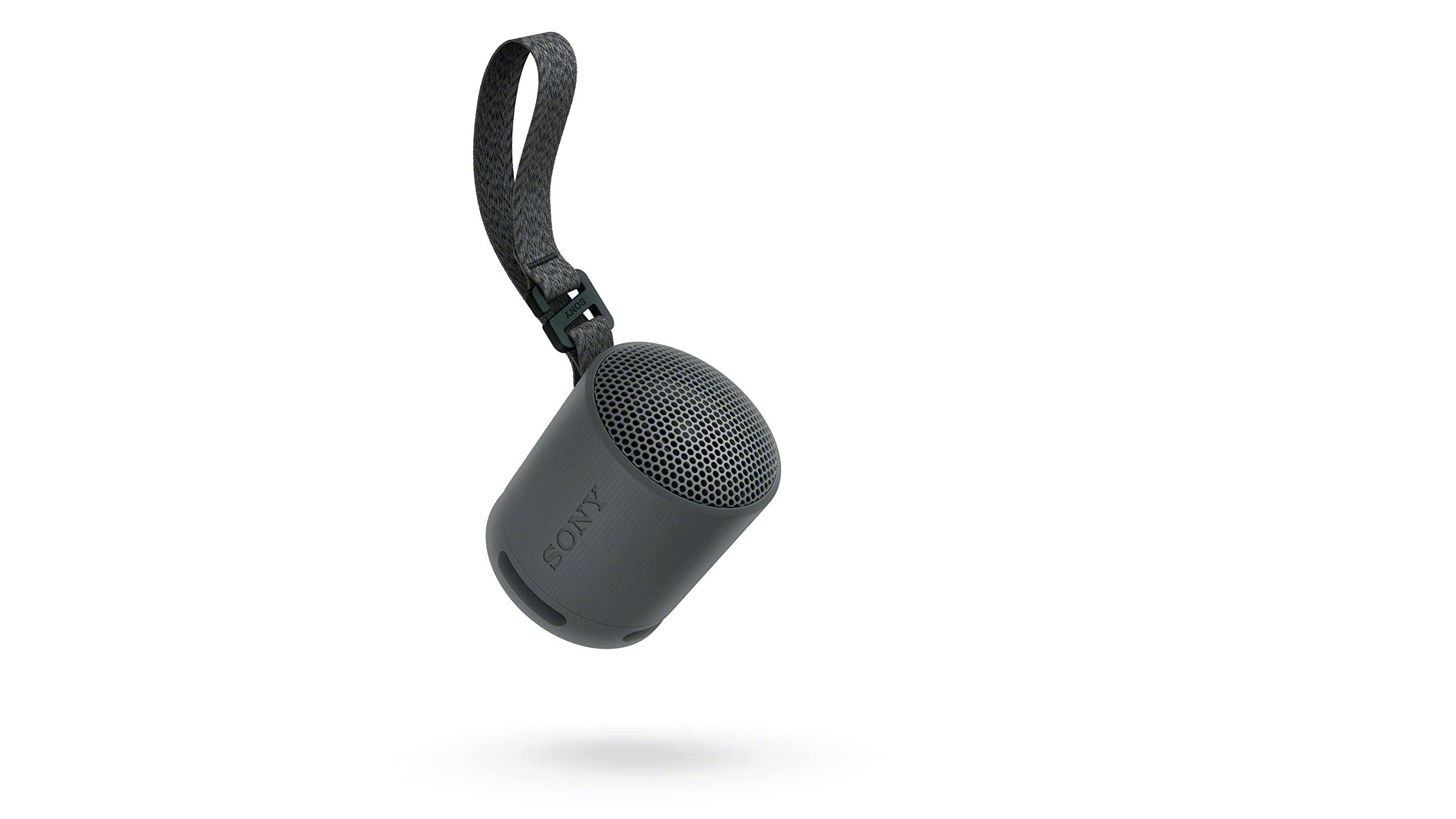 Sony SRS-XB100 Wireless Bluetooth Portable Lightweight Super-Compact Travel Speaker, Durable IP67 Waterproof & Dustproof Shower Speaker, 16 Hour Battery, Versatile Strap, & Hands-free Calling, Black - Image 11