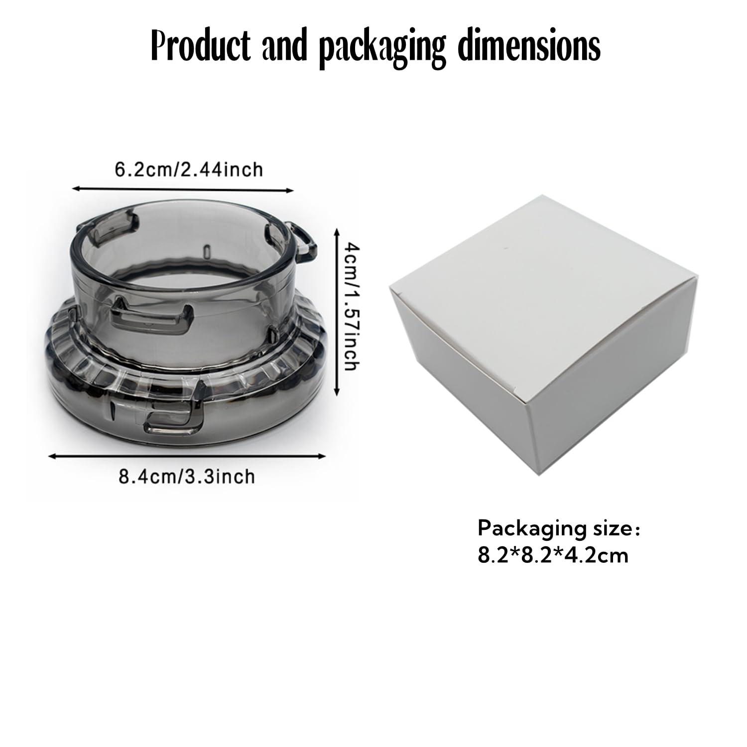 54mm Dosing Funnel for Breville Barista Portafilters, Compatible Breville 8series Barista and Bambino Espresso Machines Dosing Funnel, Grey - Image 5