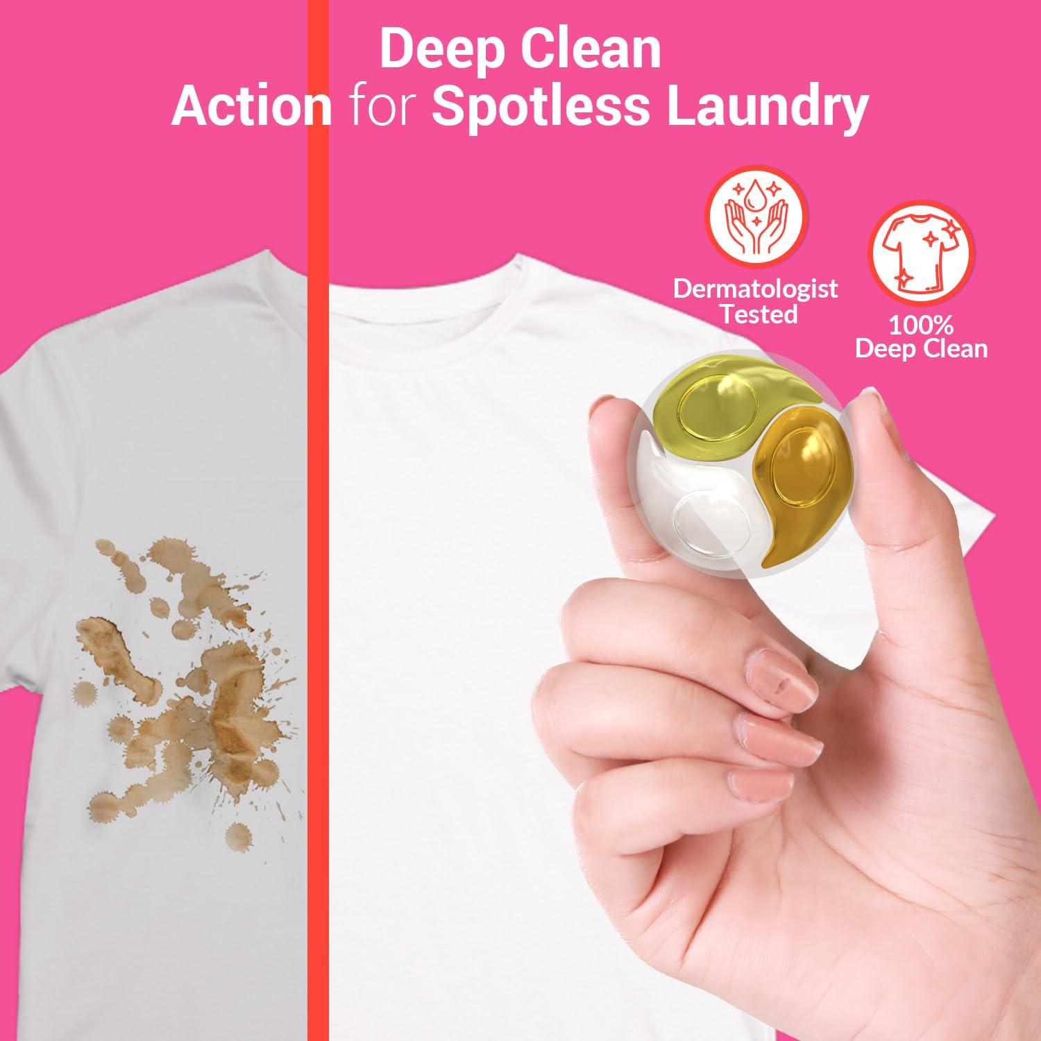 WBM Laundry Detergent Pods, Autumn Scent – 32 Pods in Recycleable Packaging for 10x Ultra Power Cleaning, Odor Defense for Activewear & Sports Shirts - Image 7