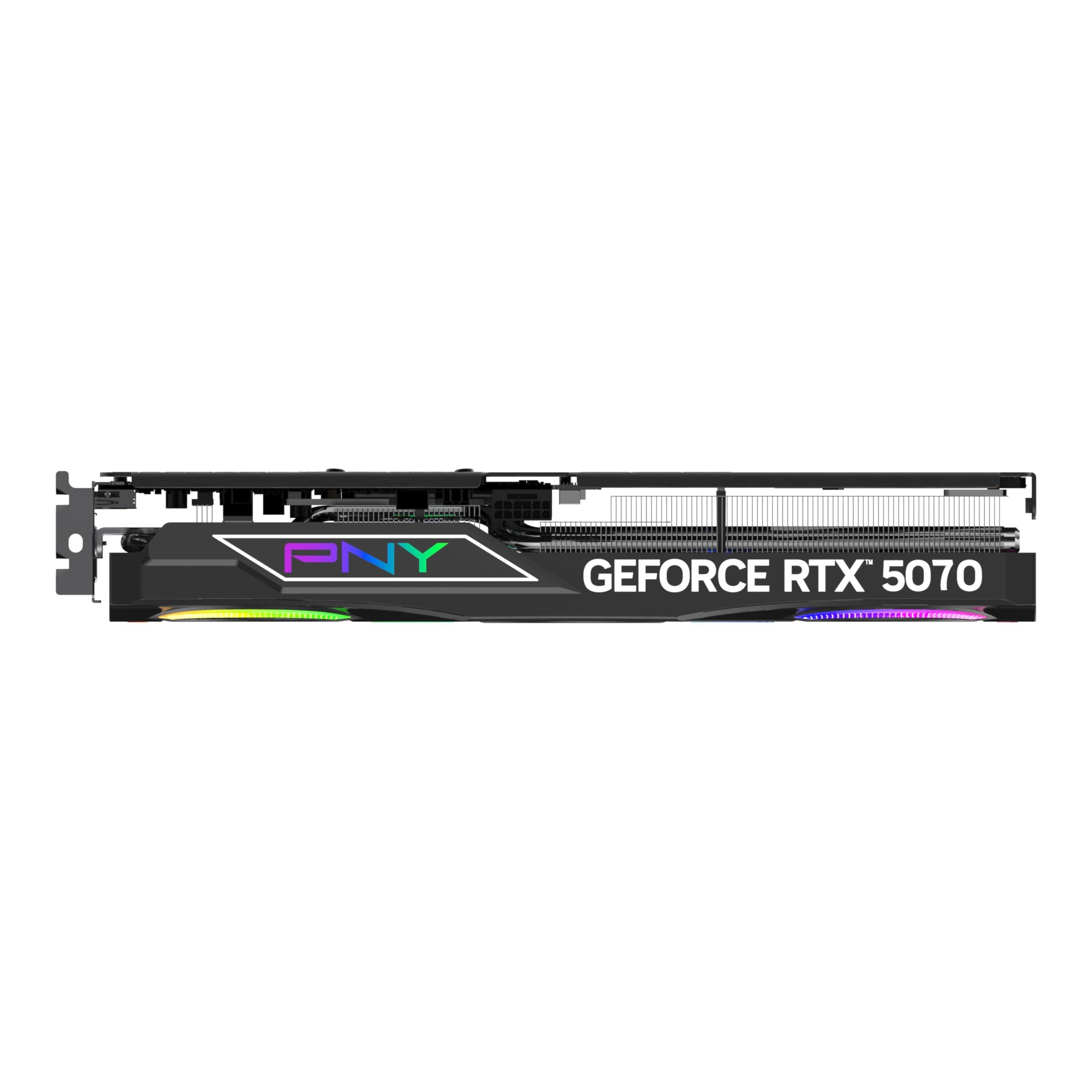 PNY GeForce RTX™ 5070 ARGB Overclocked Triple Fan - Image 7