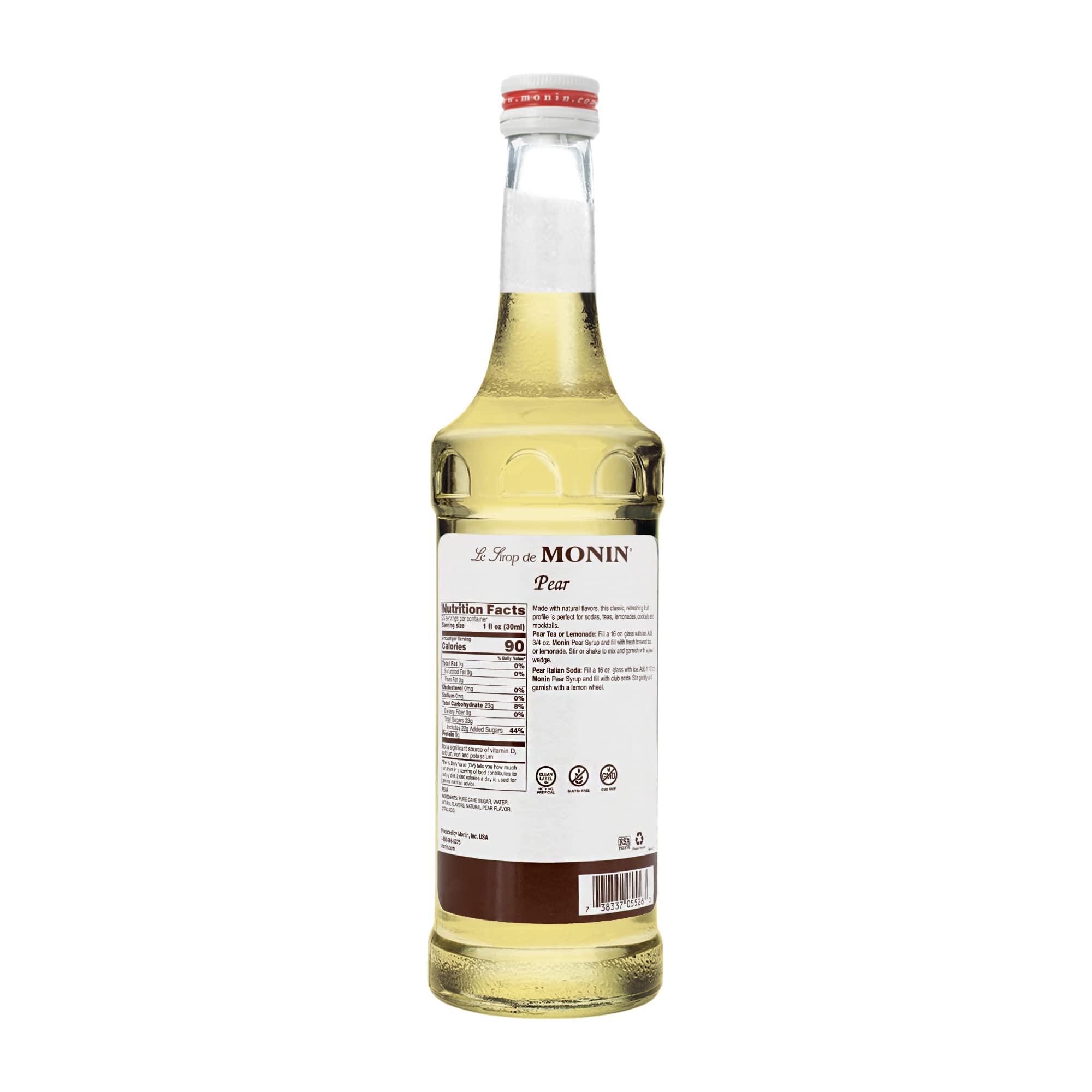 Monin Pear Syrup, 750 ml - Image 2