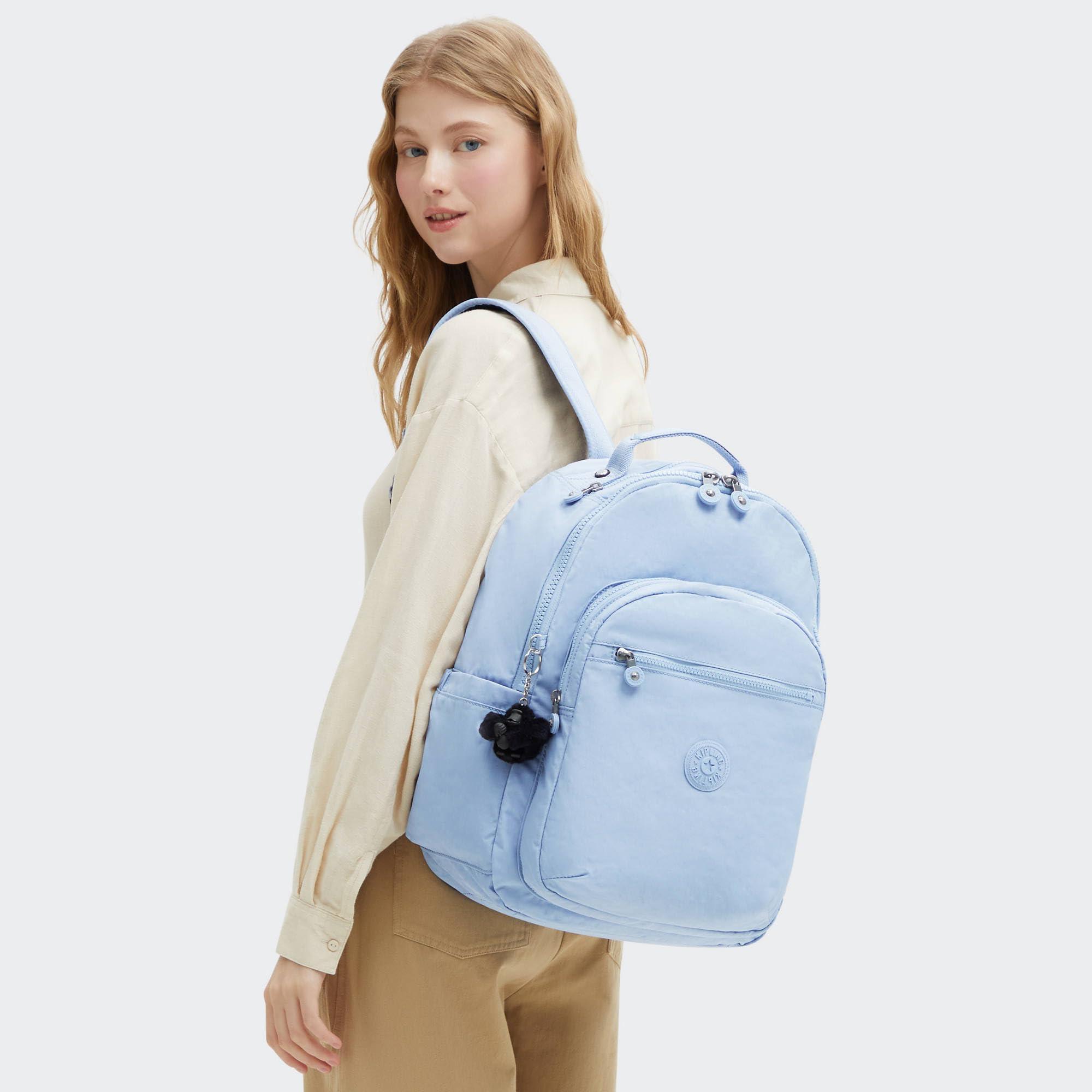 Kipling Women's Seoul 15" Laptop Backpack, Durable, Roomy with Padded Shoulder Straps, Built-In Protective Sleeve - Image 4