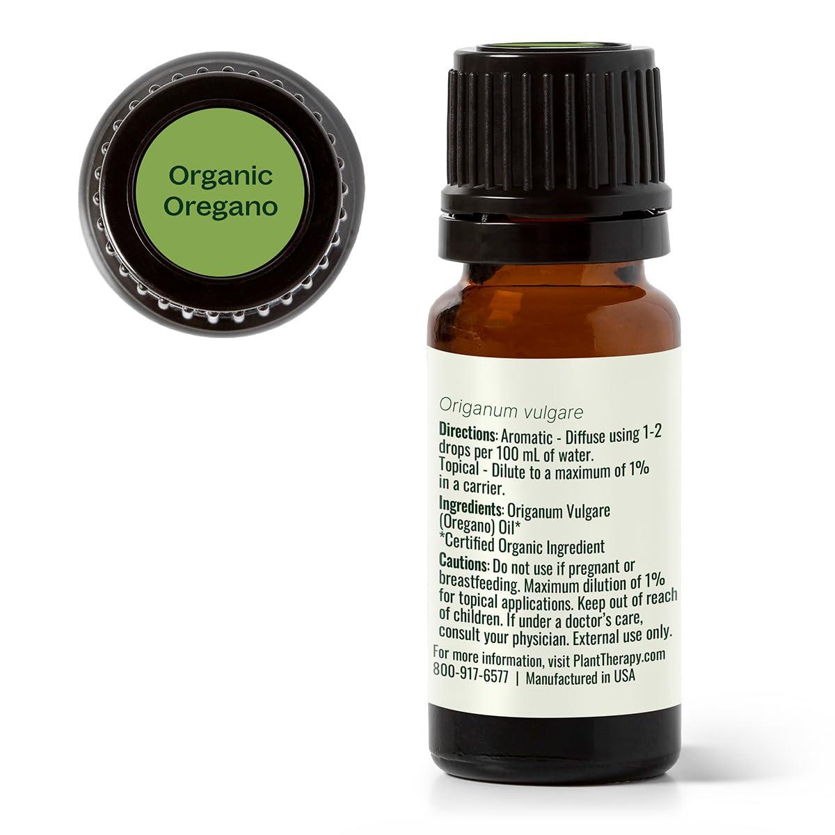 Plant Therapy Organic Oregano Essential Oil 100% Pure, USDA Certified Organic, Undiluted, Natural Aromatherapy, Therapeutic Grade 10 mL (1/3 oz) - Image 9